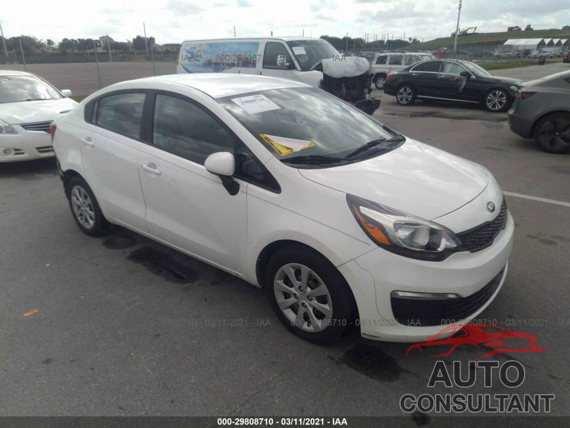 KIA RIO 2016 - KNADM4A35G6638657