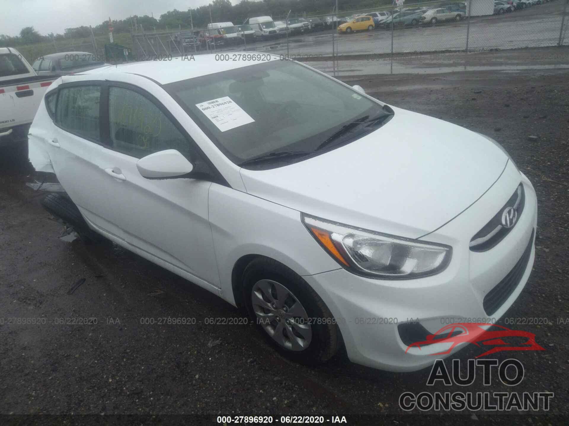 Hyundai Accent 2017 - KMHCT5AEXHU307302