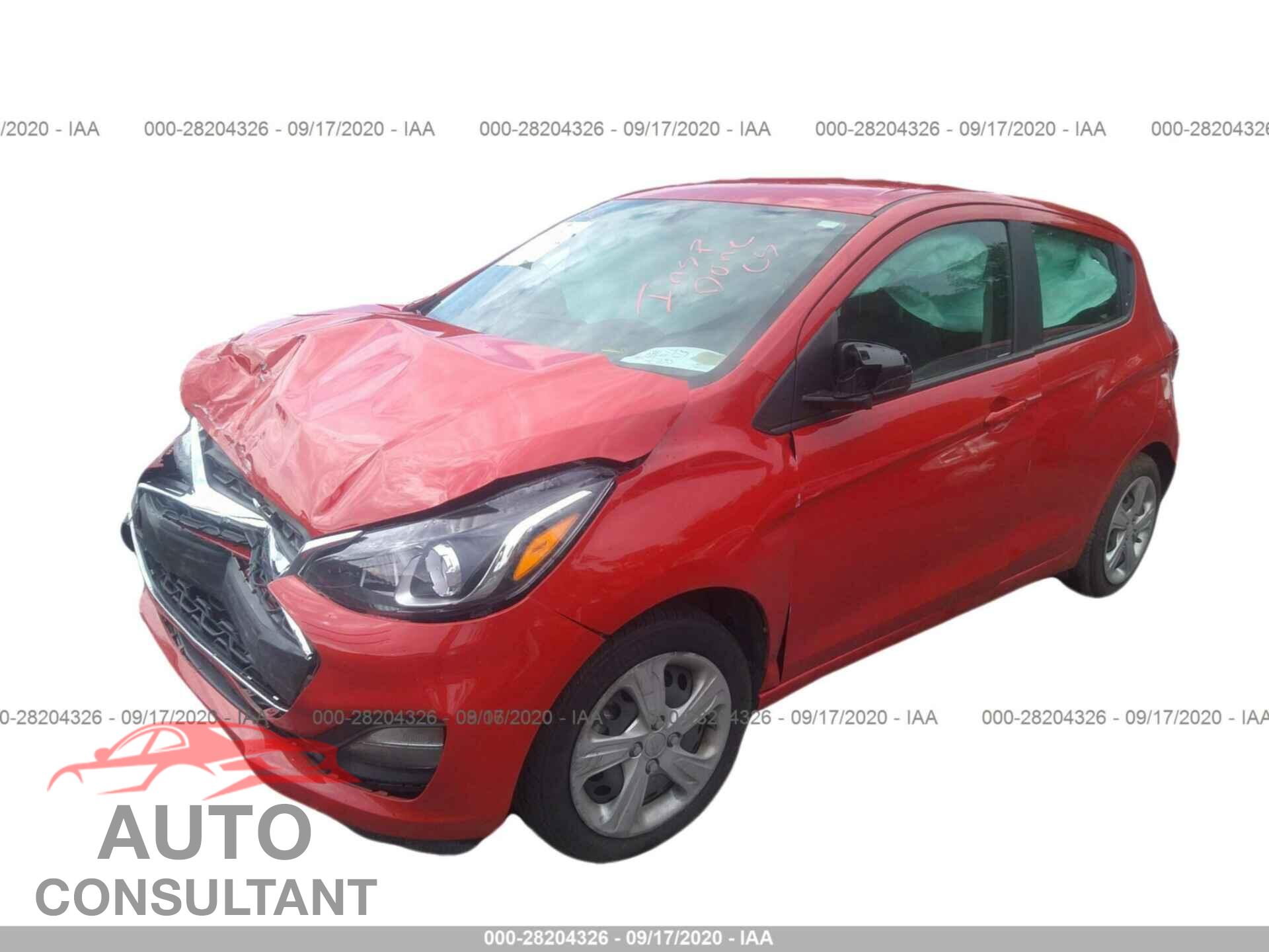 CHEVROLET SPARK 2019 - KL8CB6SA0KC712809