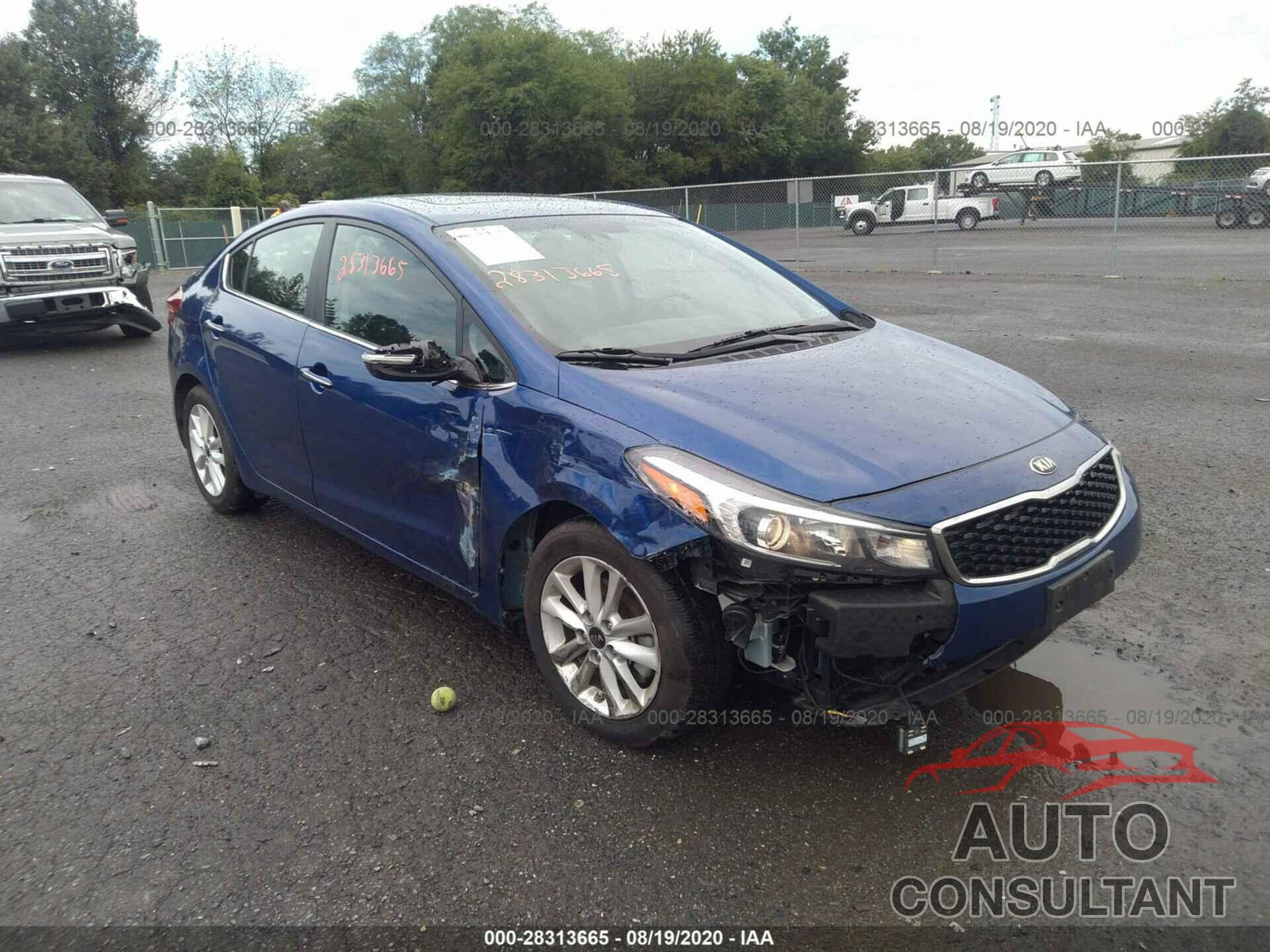 KIA FORTE 2017 - 3KPFL4A7XHE067759