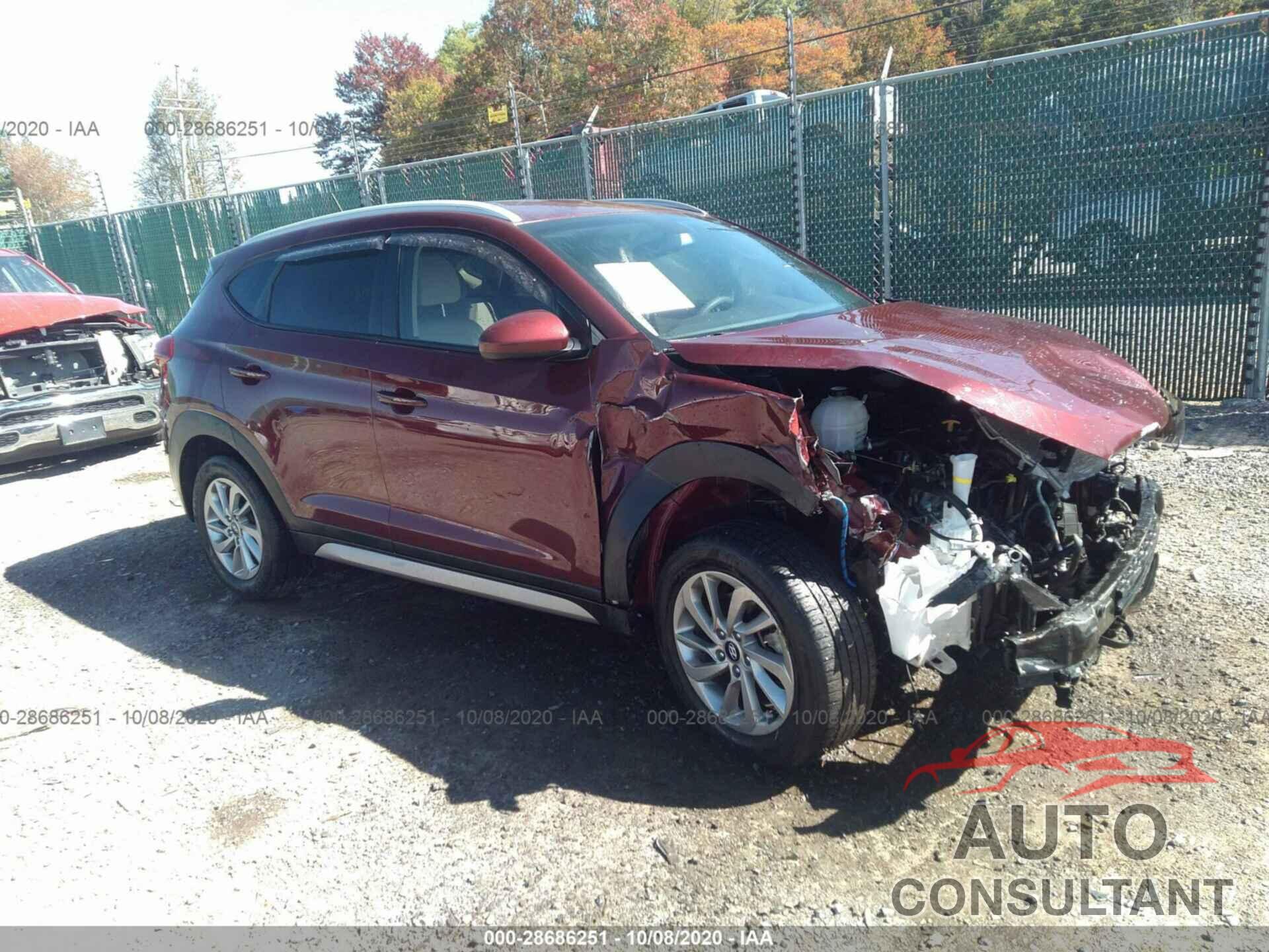 HYUNDAI TUCSON 2017 - KM8J3CA47HU392022