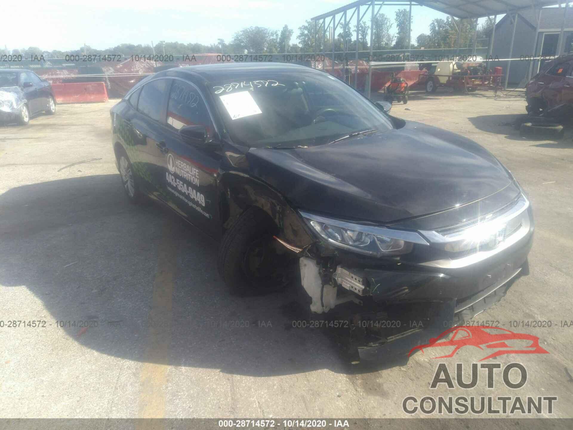 HONDA CIVIC SEDAN 2017 - 19XFC2F51HE220783