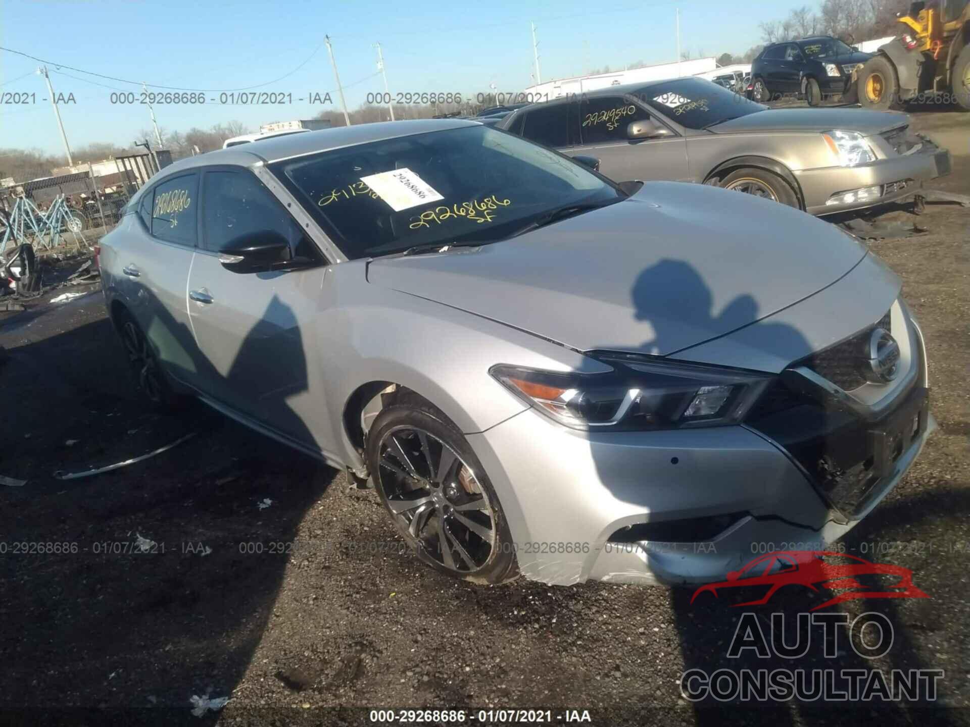 NISSAN MAXIMA 2017 - 1N4AA6AP4HC446474