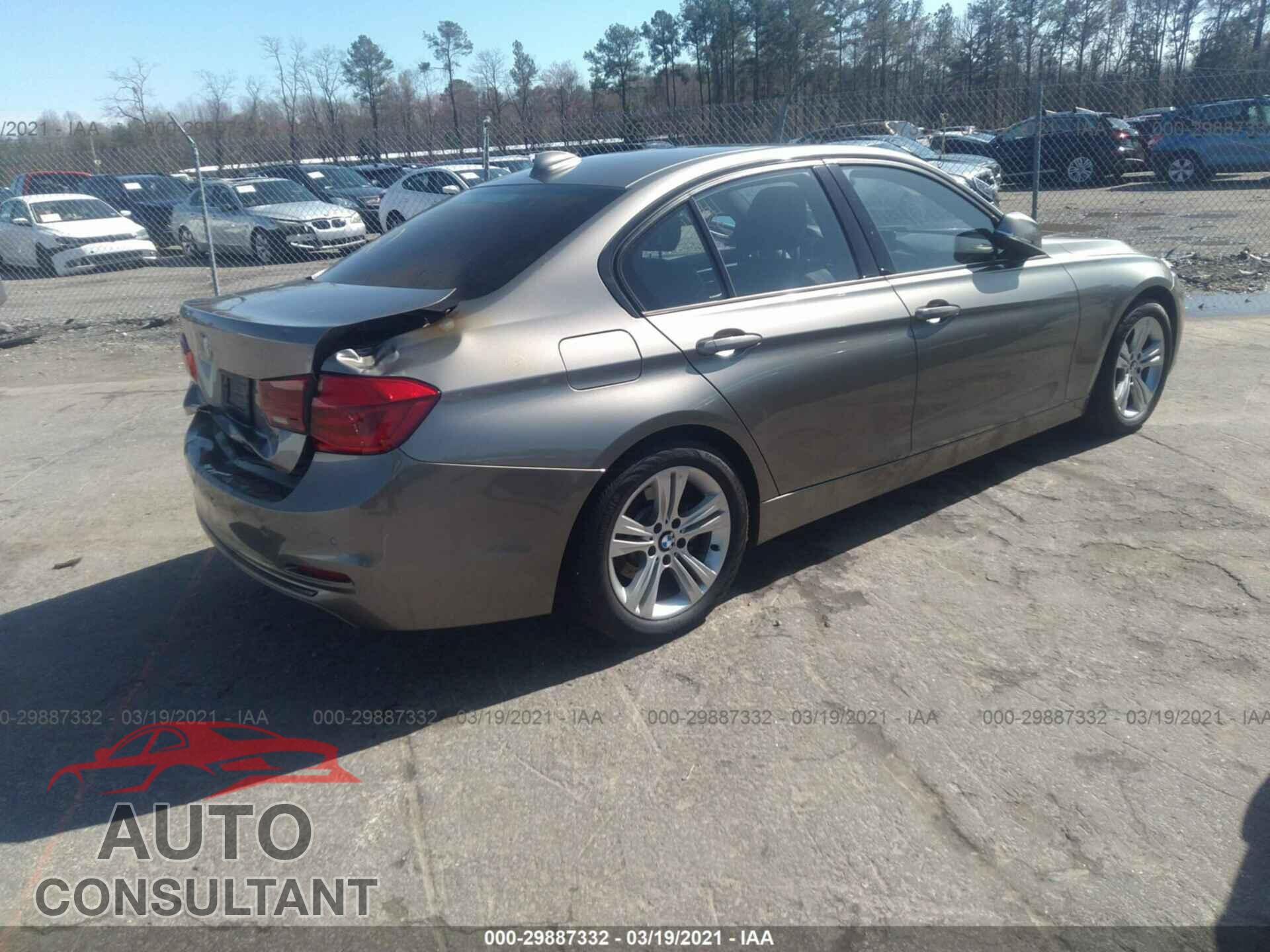 BMW 3 SERIES 2016 - WBA8E3G57GNU00977