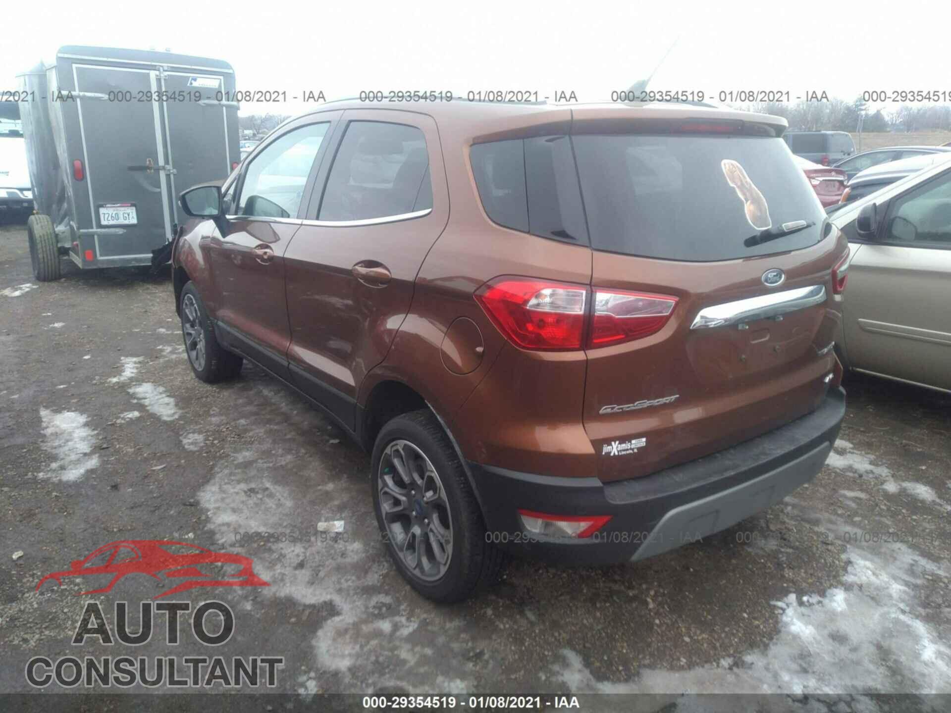 FORD ECOSPORT 2019 - MAJ6S3KL6KC287865