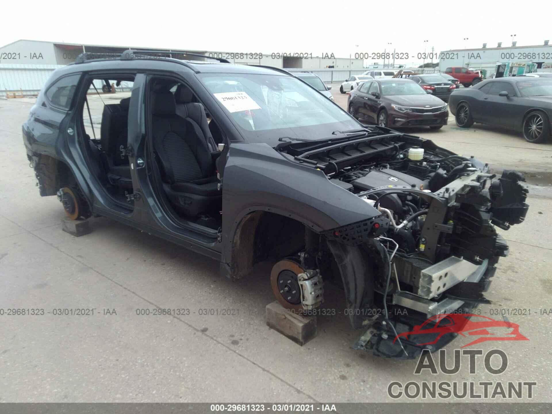 TOYOTA HIGHLANDER 2021 - 5TDLZRAH8MS035478