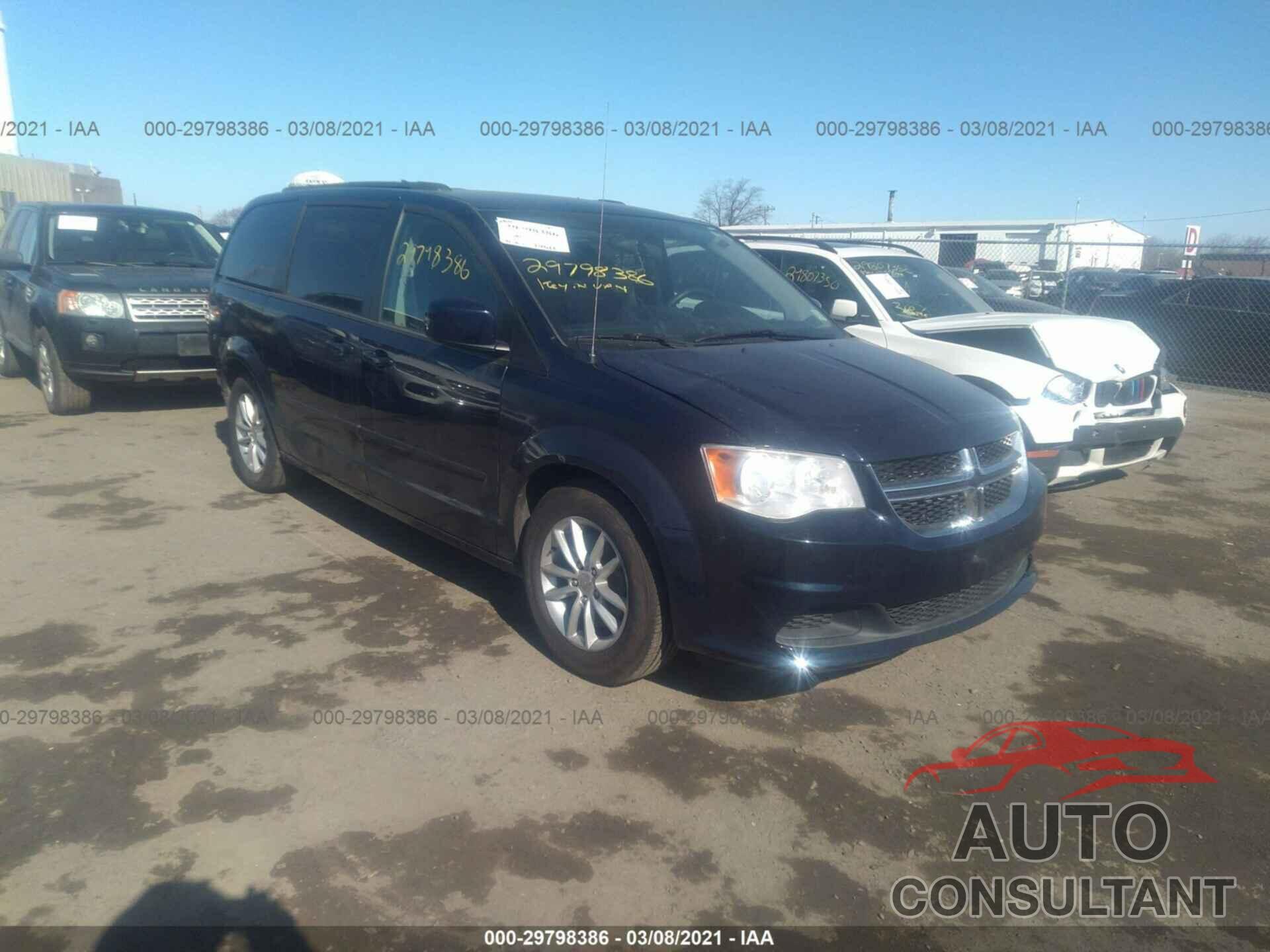 DODGE GRAND CARAVAN 2016 - 2C4RDGCG3GR313220