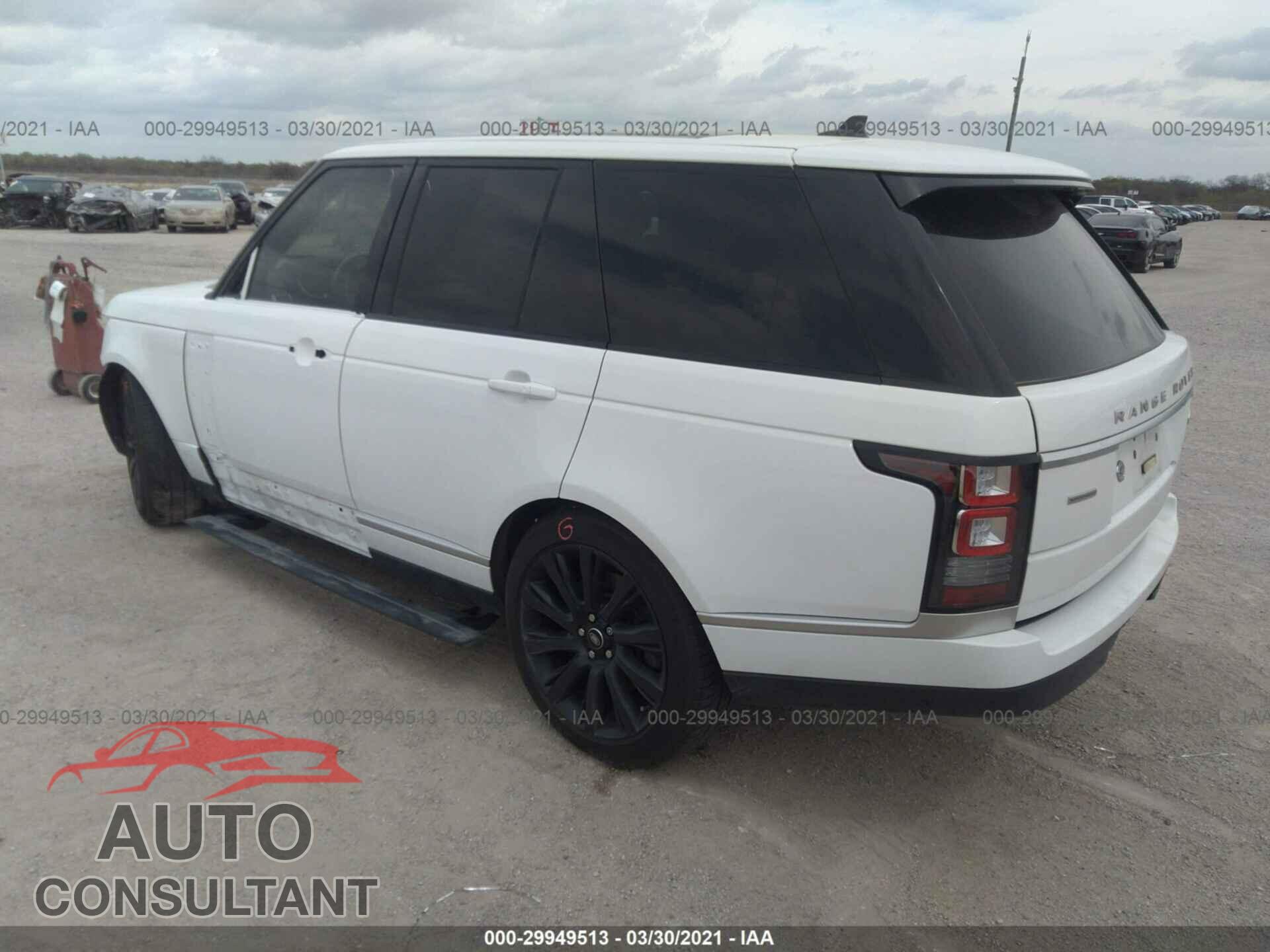 LAND ROVER RANGE ROVER 2016 - SALGS2EF4GA251814