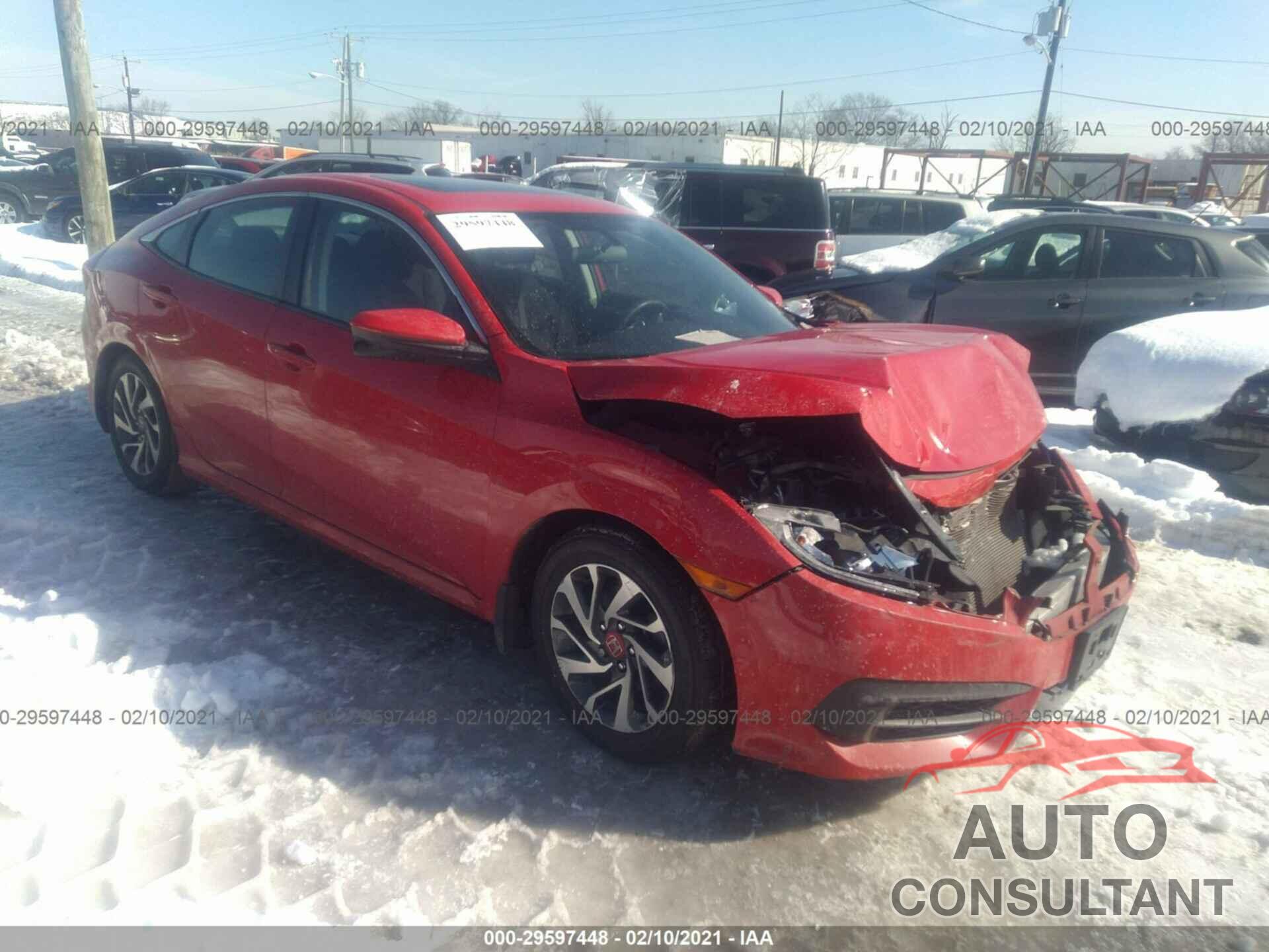 HONDA CIVIC SEDAN 2016 - 2HGFC2F7XGH523731