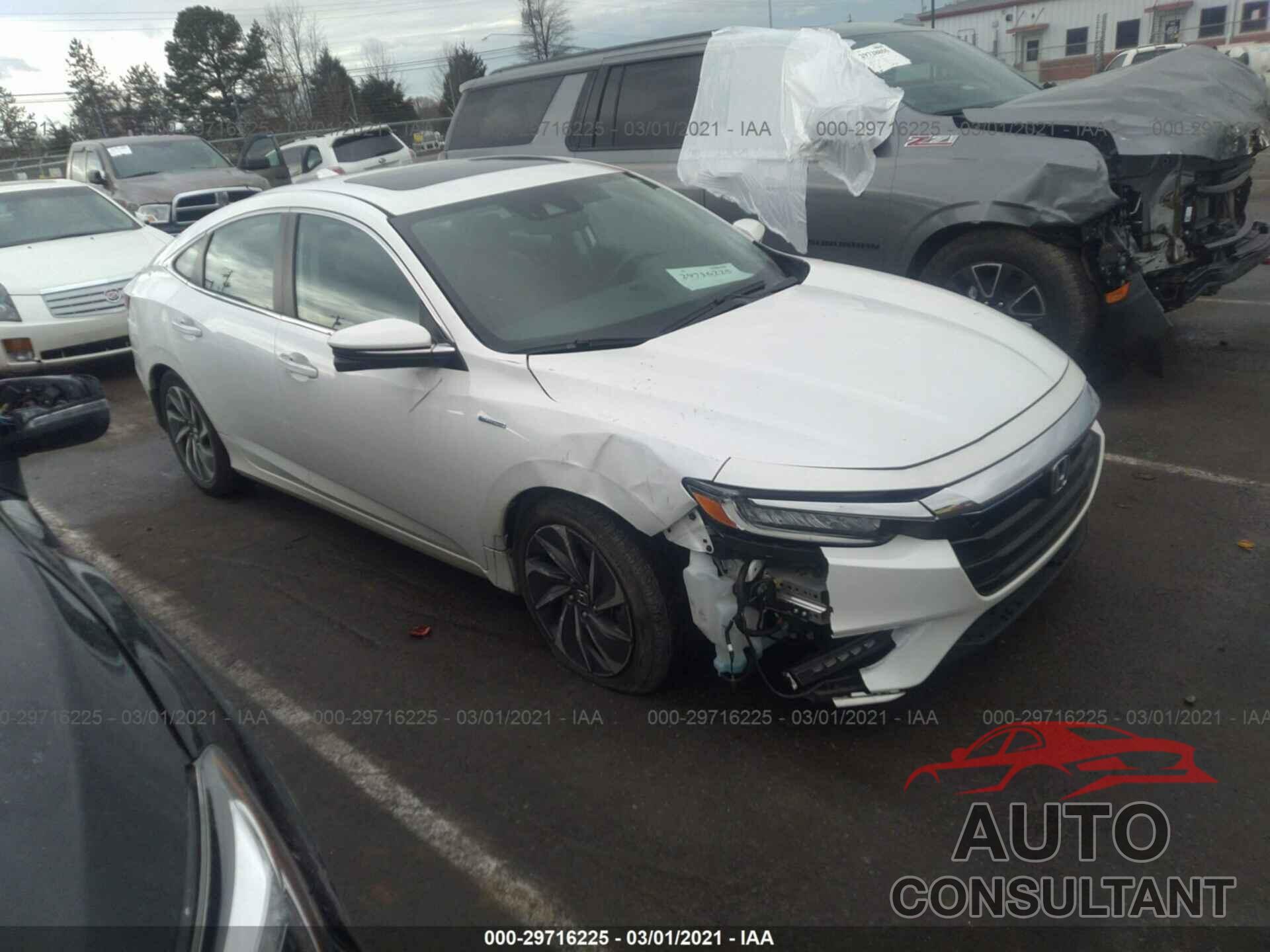 HONDA INSIGHT 2019 - 19XZE4F94KE031199