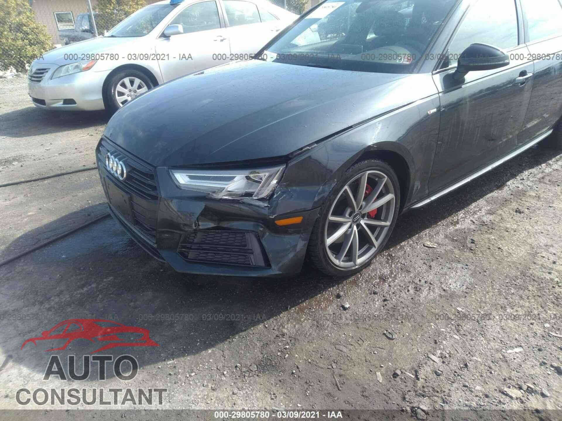 AUDI A4 2018 - WAUPNAF44JA215874
