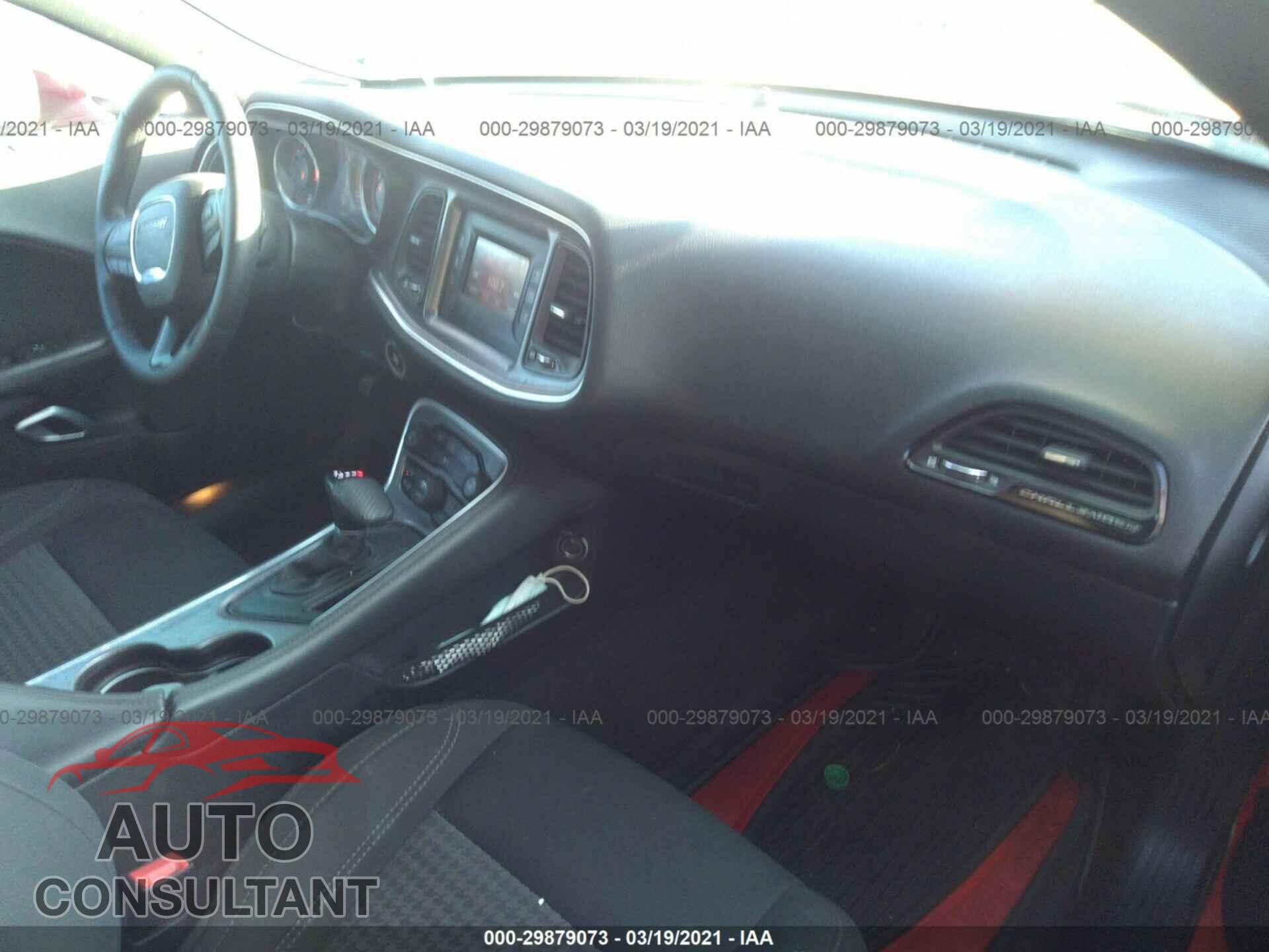DODGE CHALLENGER 2016 - 2C3CDZAG6GH338465