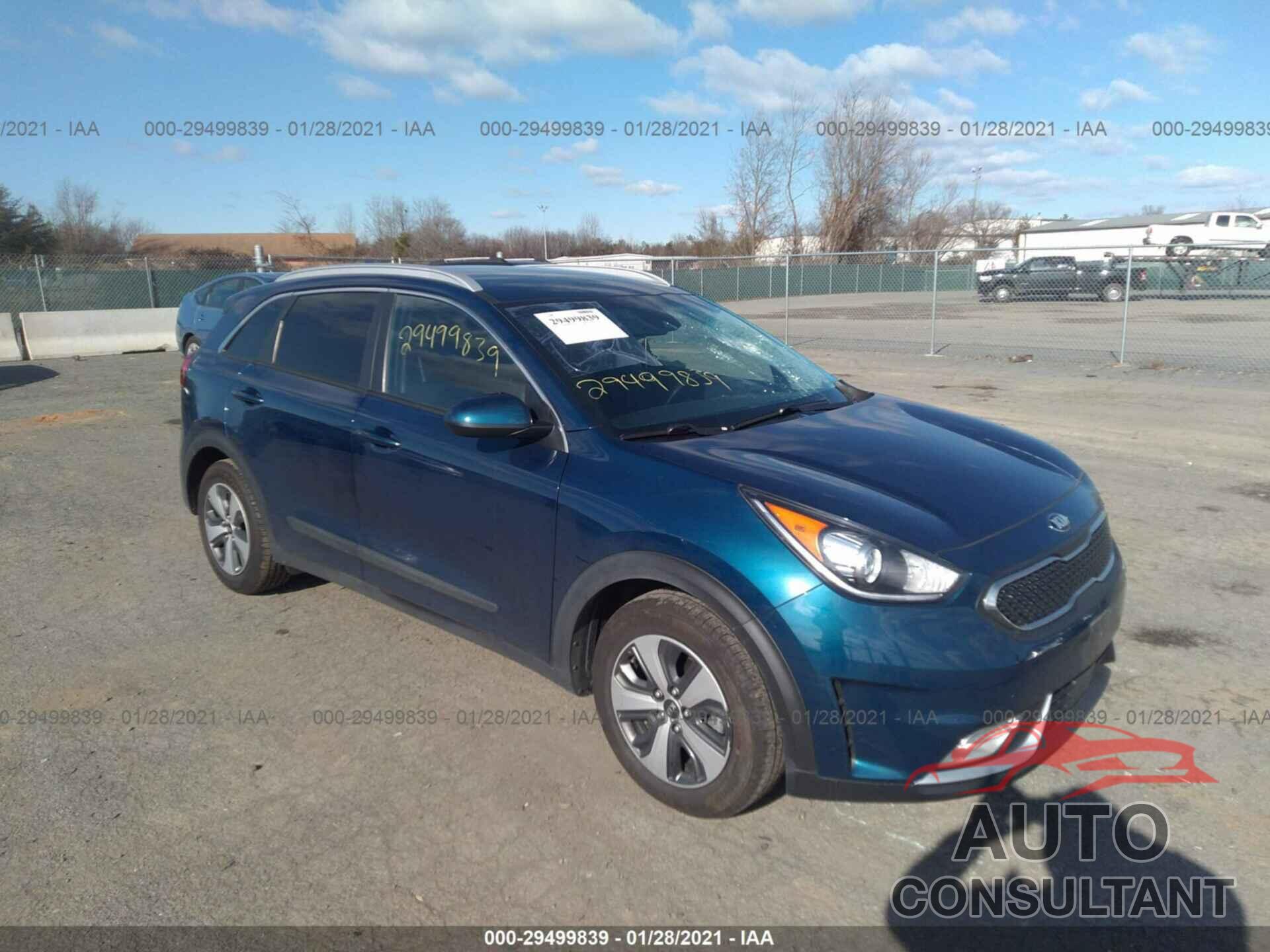 KIA NIRO 2017 - KNDCB3LC6H5078036