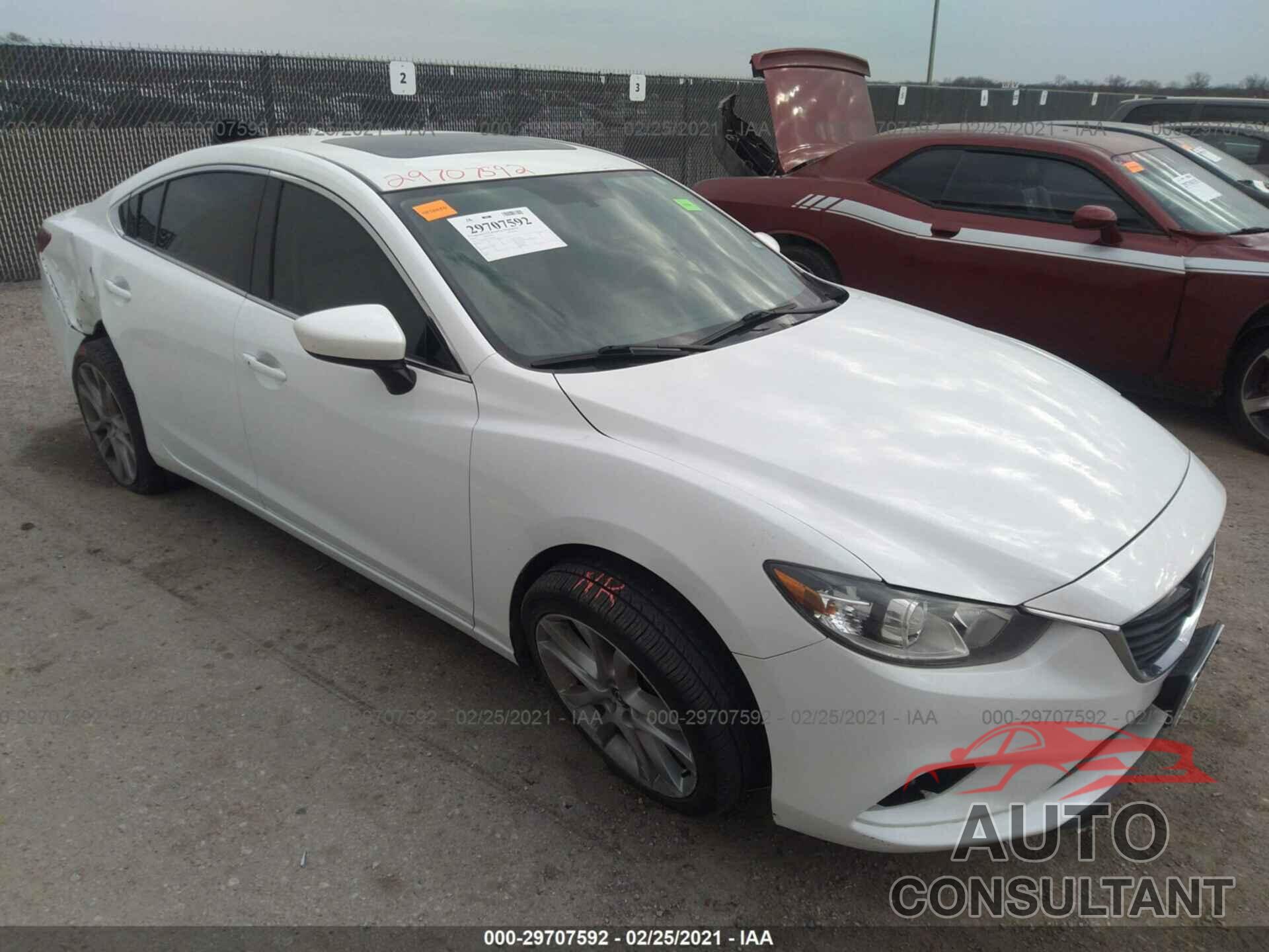 MAZDA MAZDA6 2016 - JM1GJ1V51G1456356