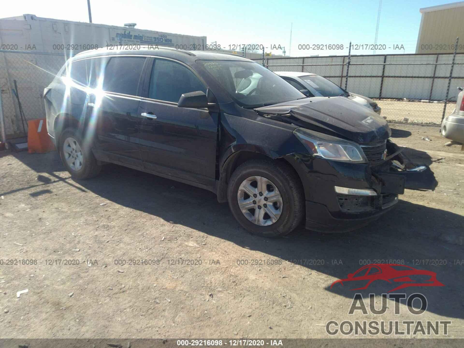 CHEVROLET TRAVERSE 2016 - 1GNKRFKDXGJ262833