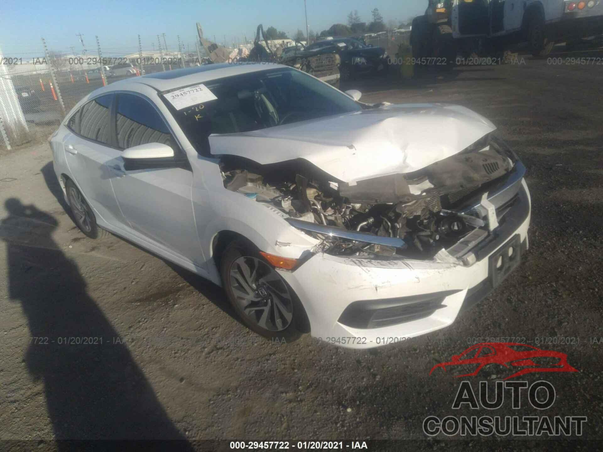 HONDA CIVIC SEDAN 2016 - 2HGFC2F78GH533688