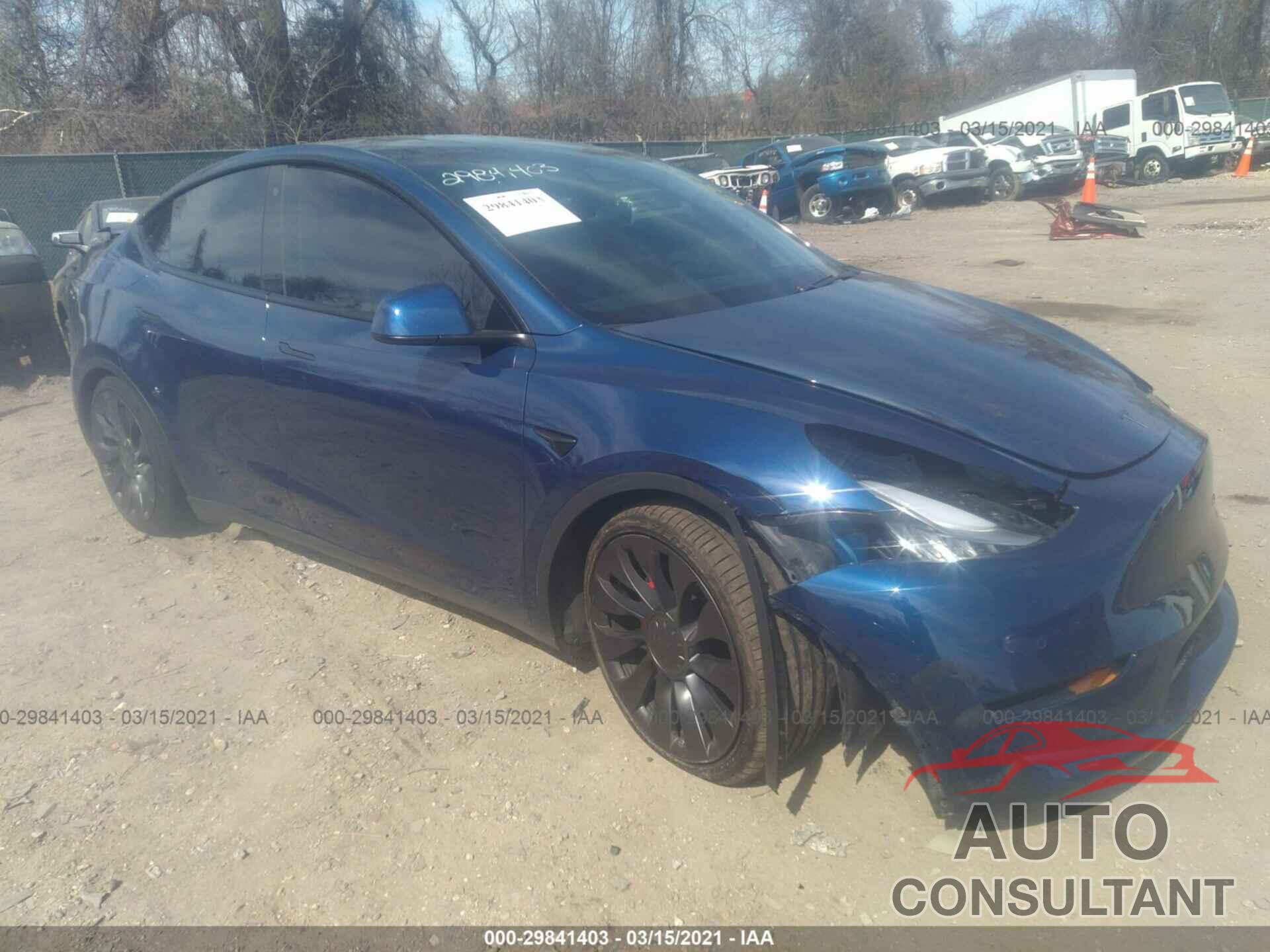 TESLA MODEL Y 2020 - 5YJYGDEF8LF039959