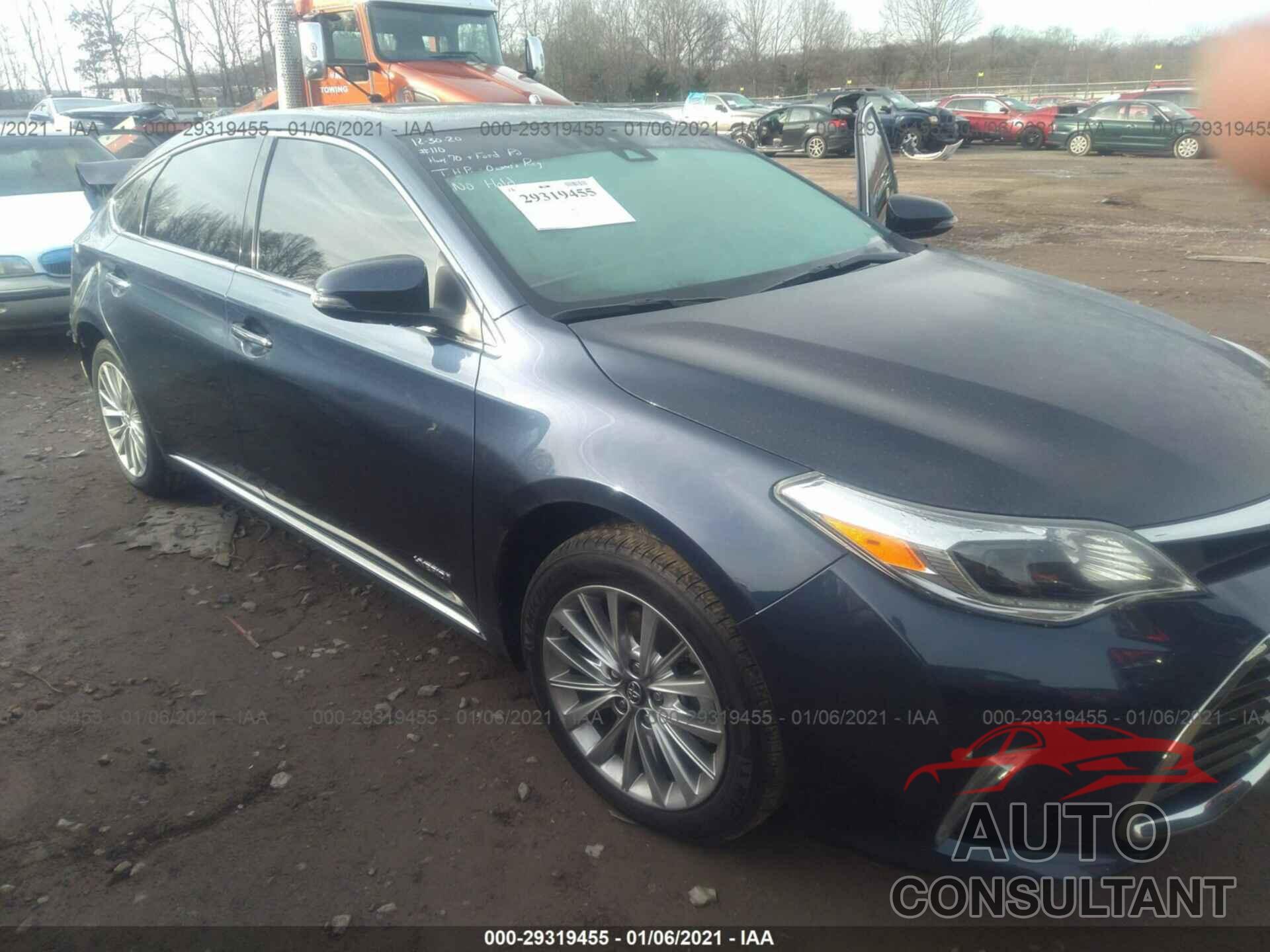 TOYOTA AVALON 2017 - 4T1BD1EB3HU059573