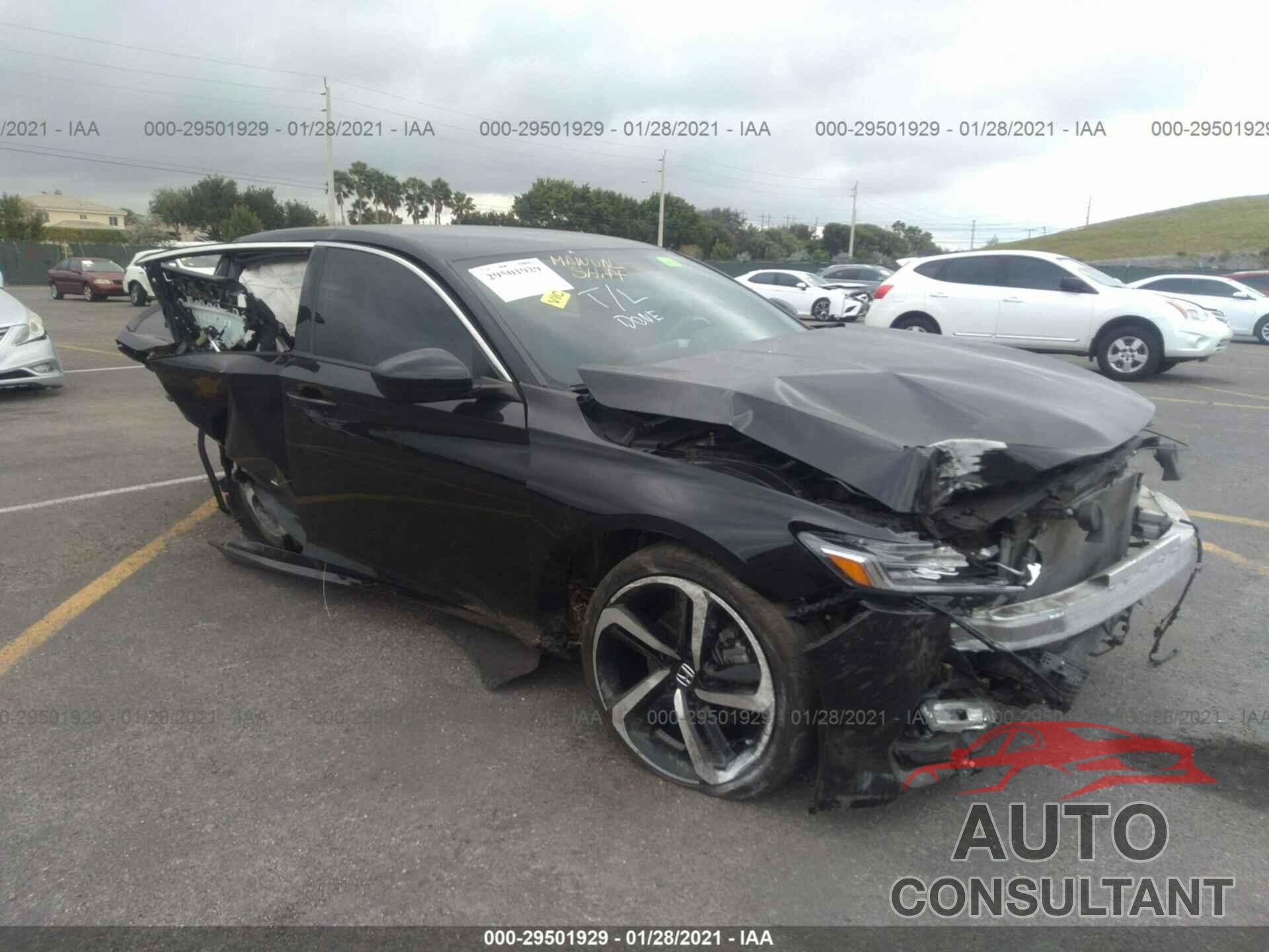 HONDA ACCORD SEDAN 2018 - 1HGCV1E34JA029893