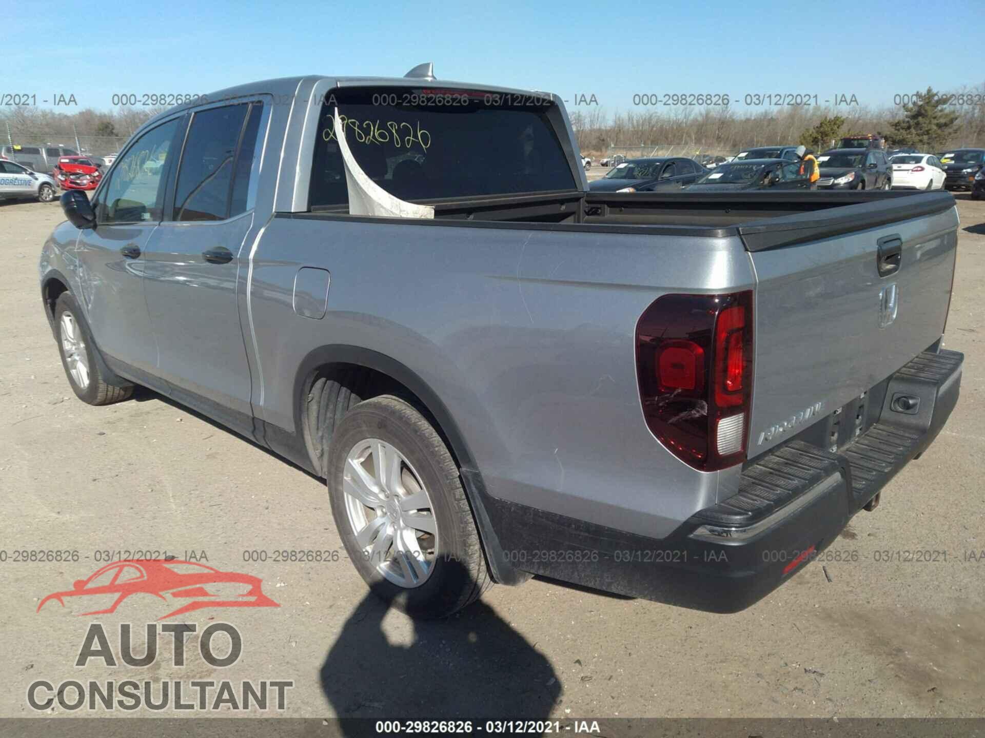 HONDA RIDGELINE 2019 - 5FPYK2F21KB006662