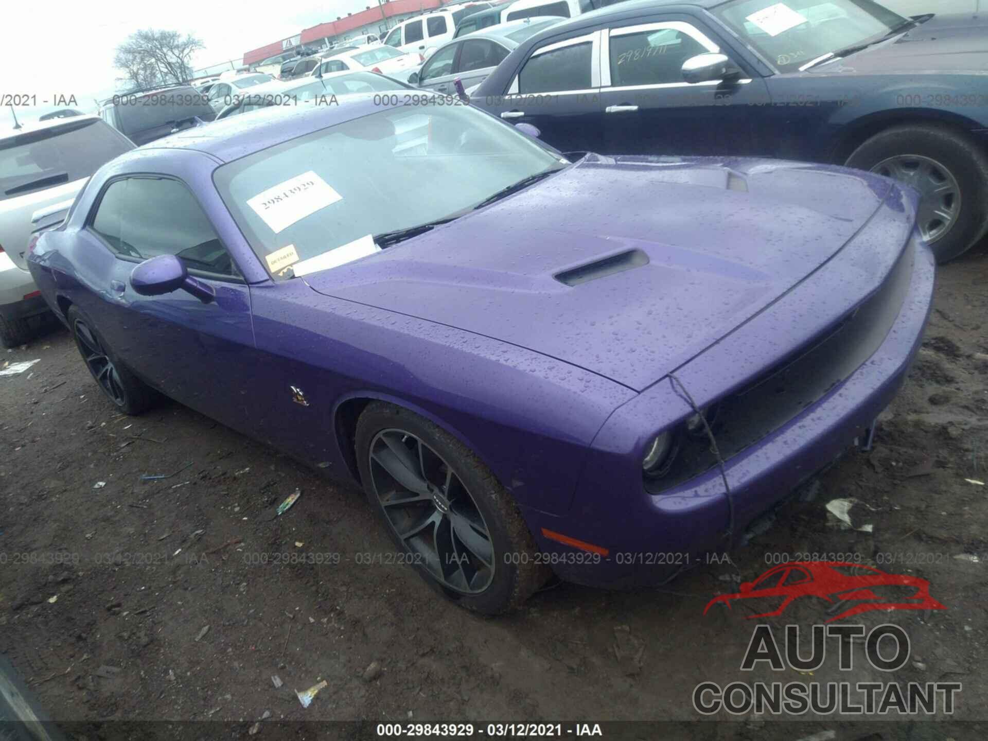 DODGE CHALLENGER 2016 - 2C3CDZFJ7GH177452