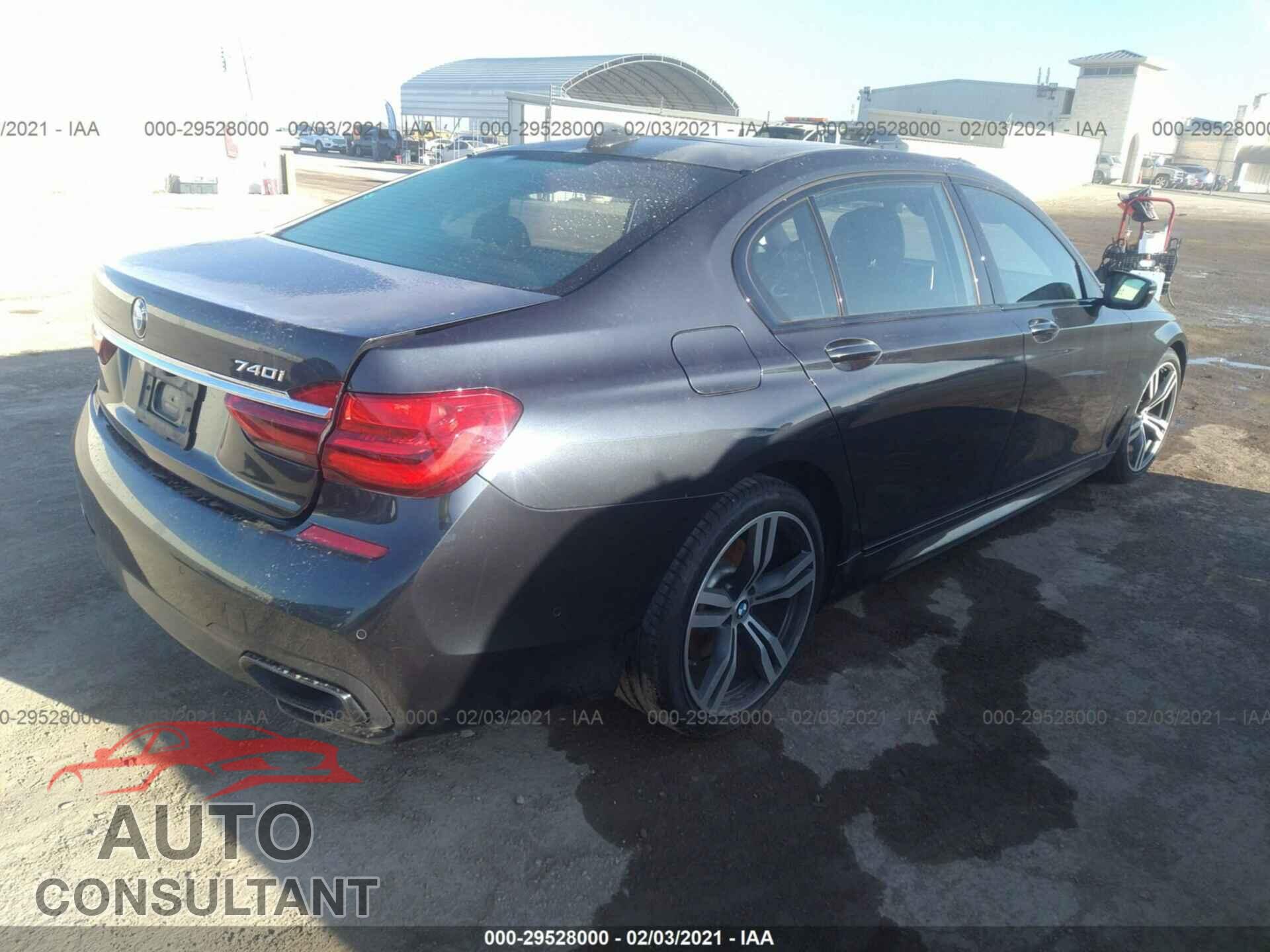 BMW 7 SERIES 2016 - WBA7E2C53GG548043