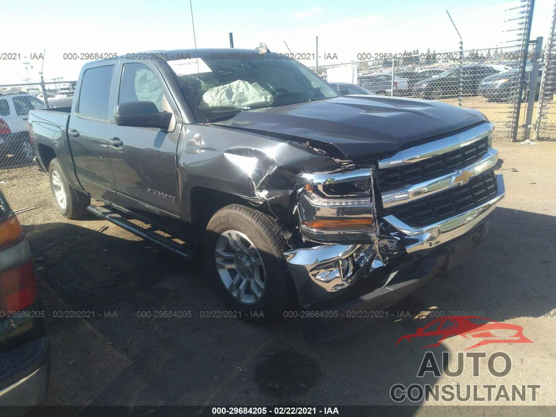 CHEVROLET SILVERADO 1500 2017 - 3GCPCREC7HG407091