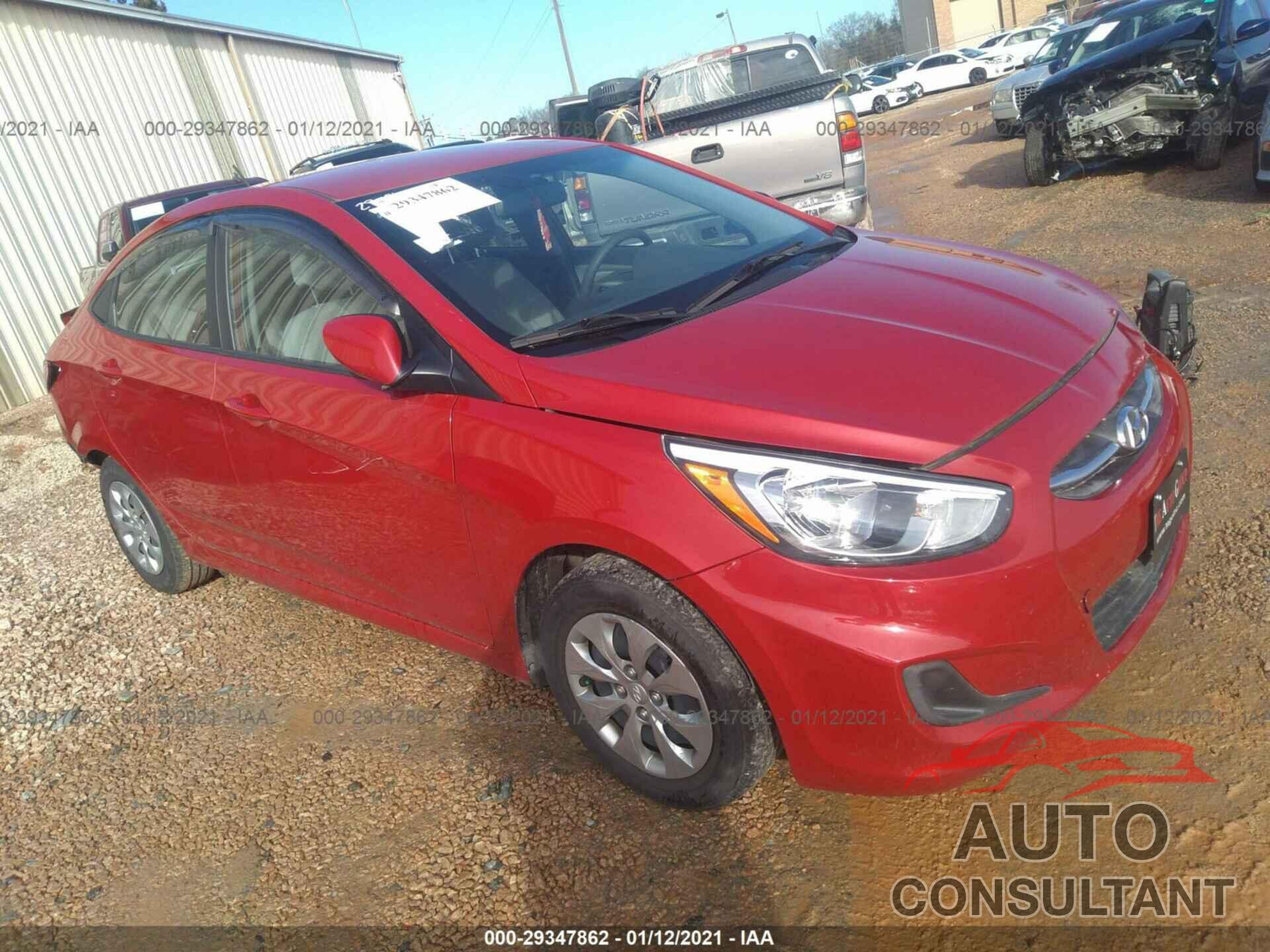 HYUNDAI ACCENT 2017 - KMHCT4AE4HU330729