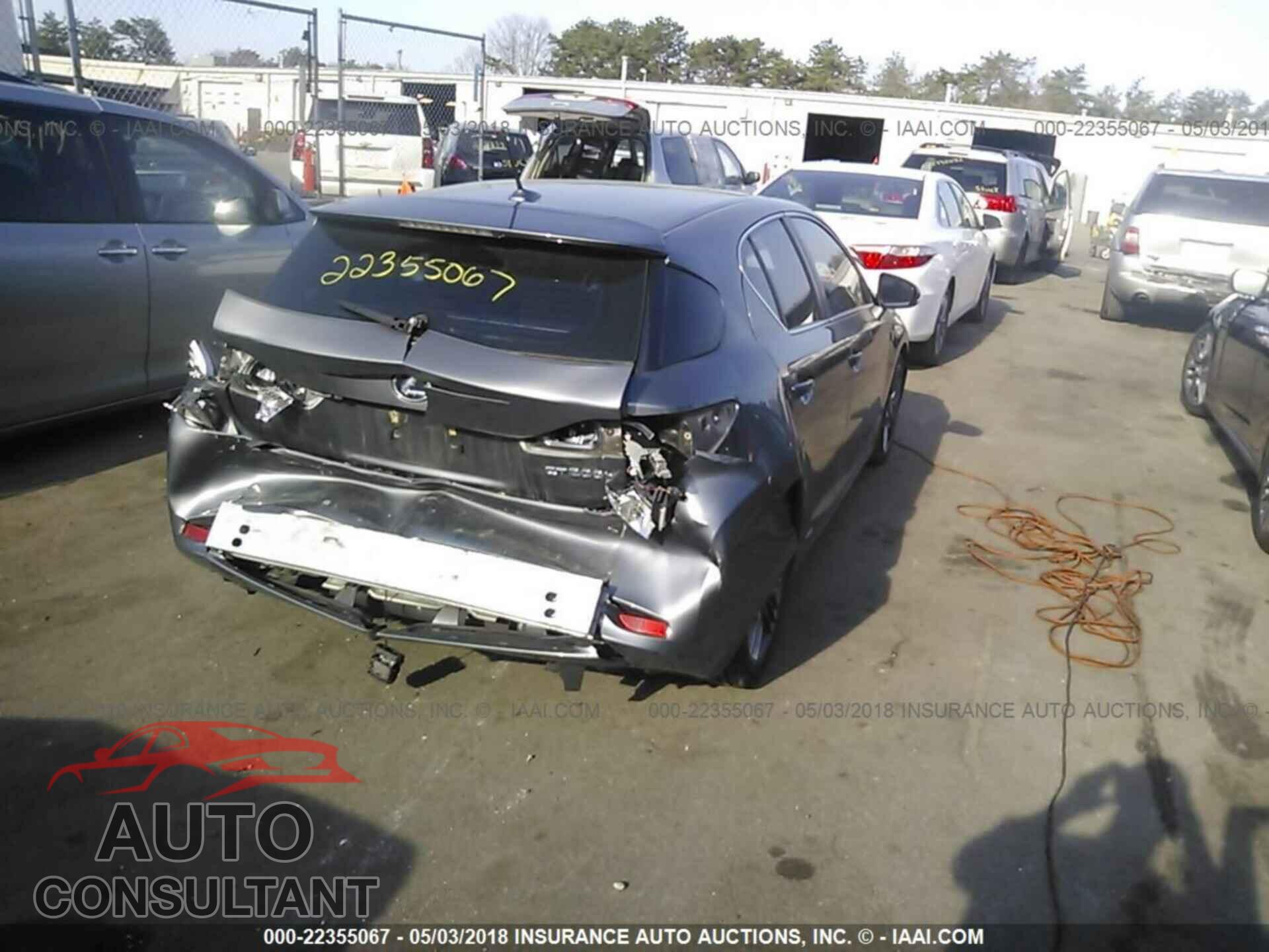 Lexus Ct 2012 - JTHKD5BH6C2051829