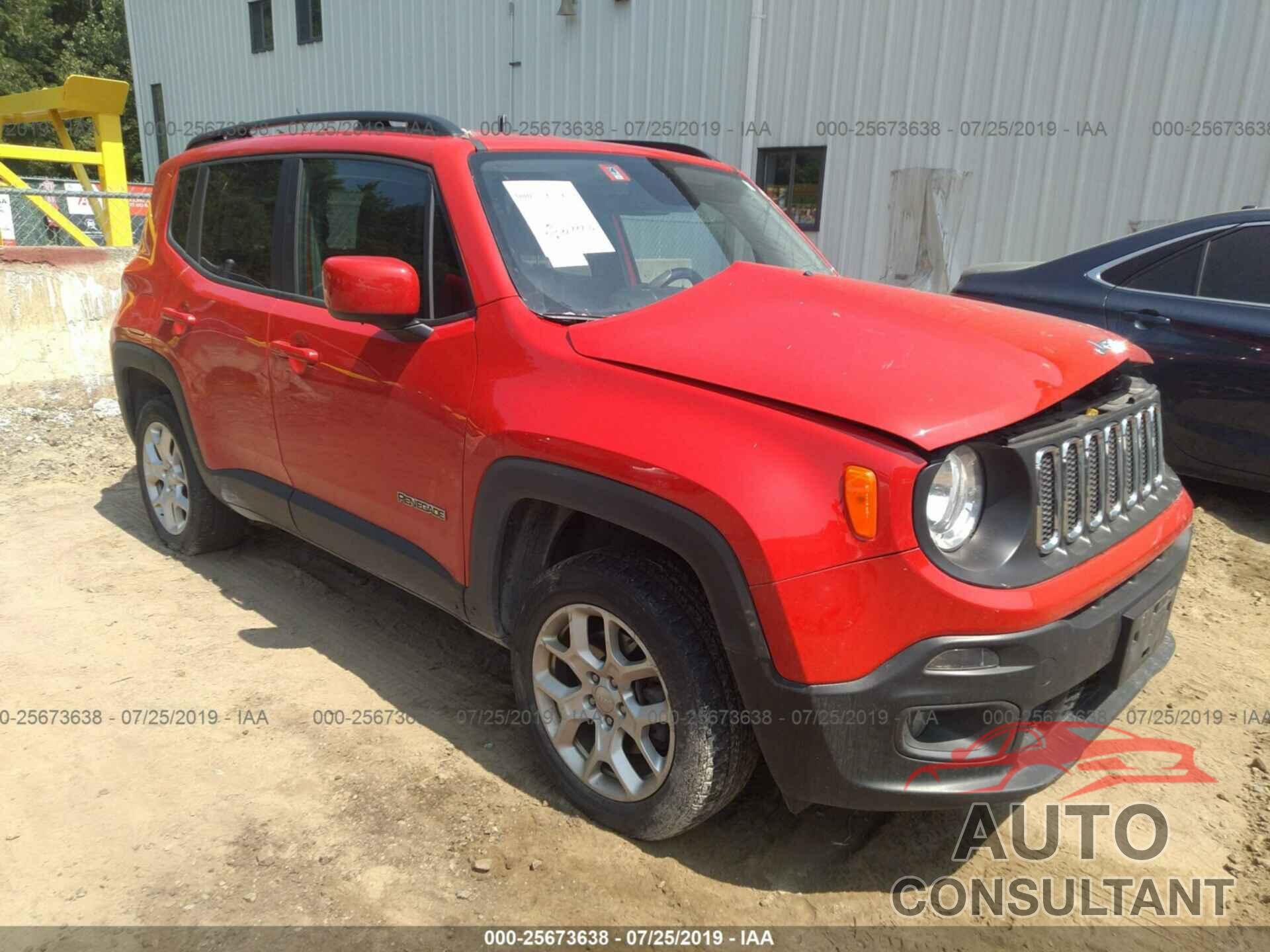 JEEP RENEGADE 2016 - ZACCJBBTXGPD63780