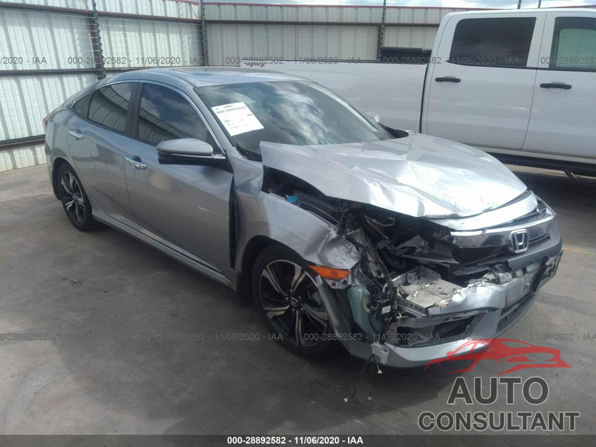 HONDA CIVIC SEDAN 2016 - 19XFC1F97GE031518