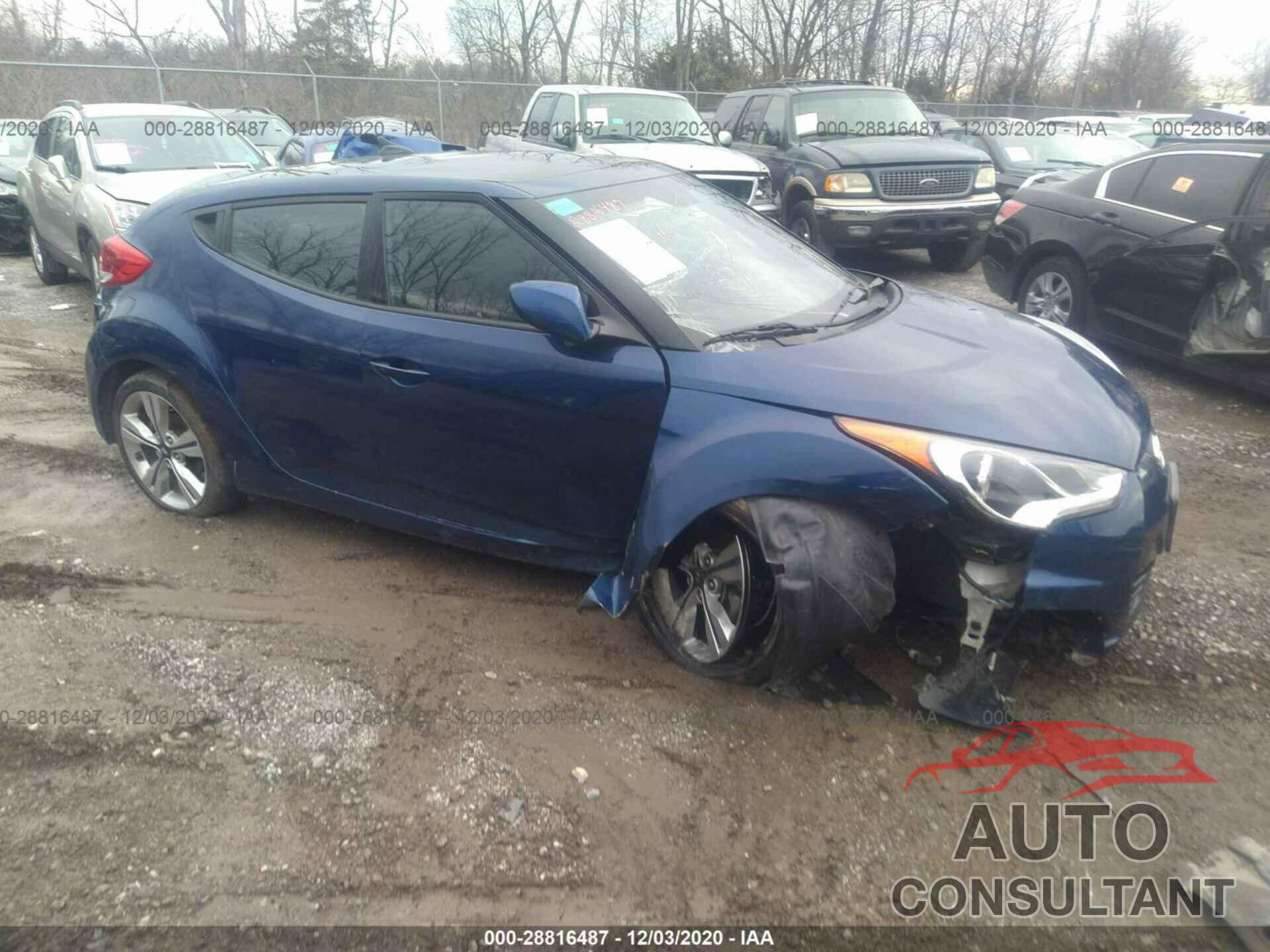 HYUNDAI VELOSTER 2017 - KMHTC6AD4HU320253