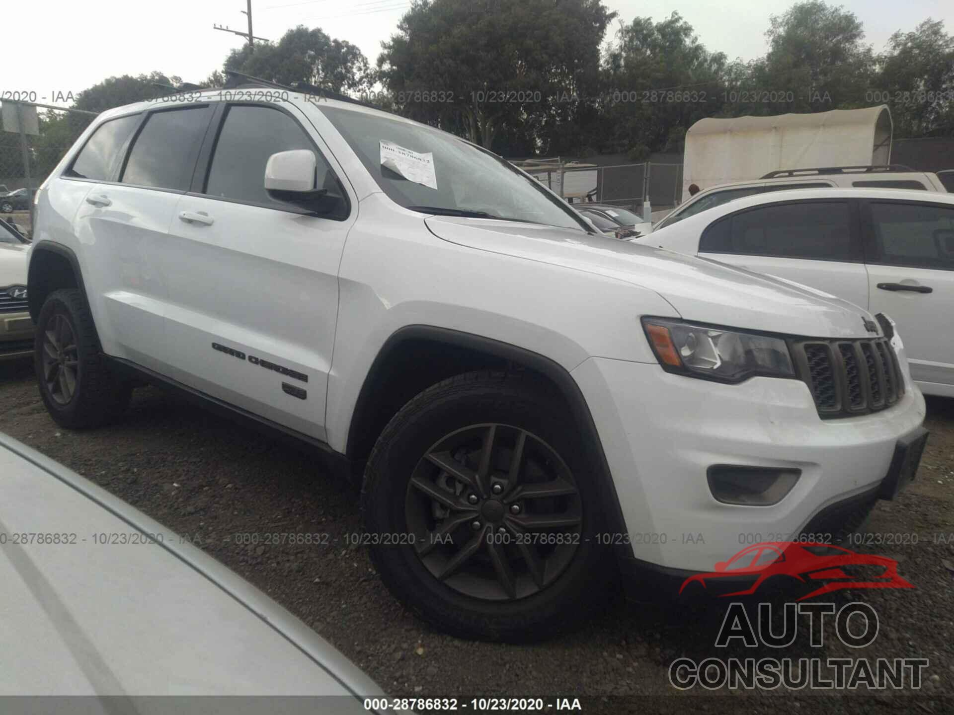 JEEP GRAND CHEROKEE 2016 - 1C4RJFAG0GC457130