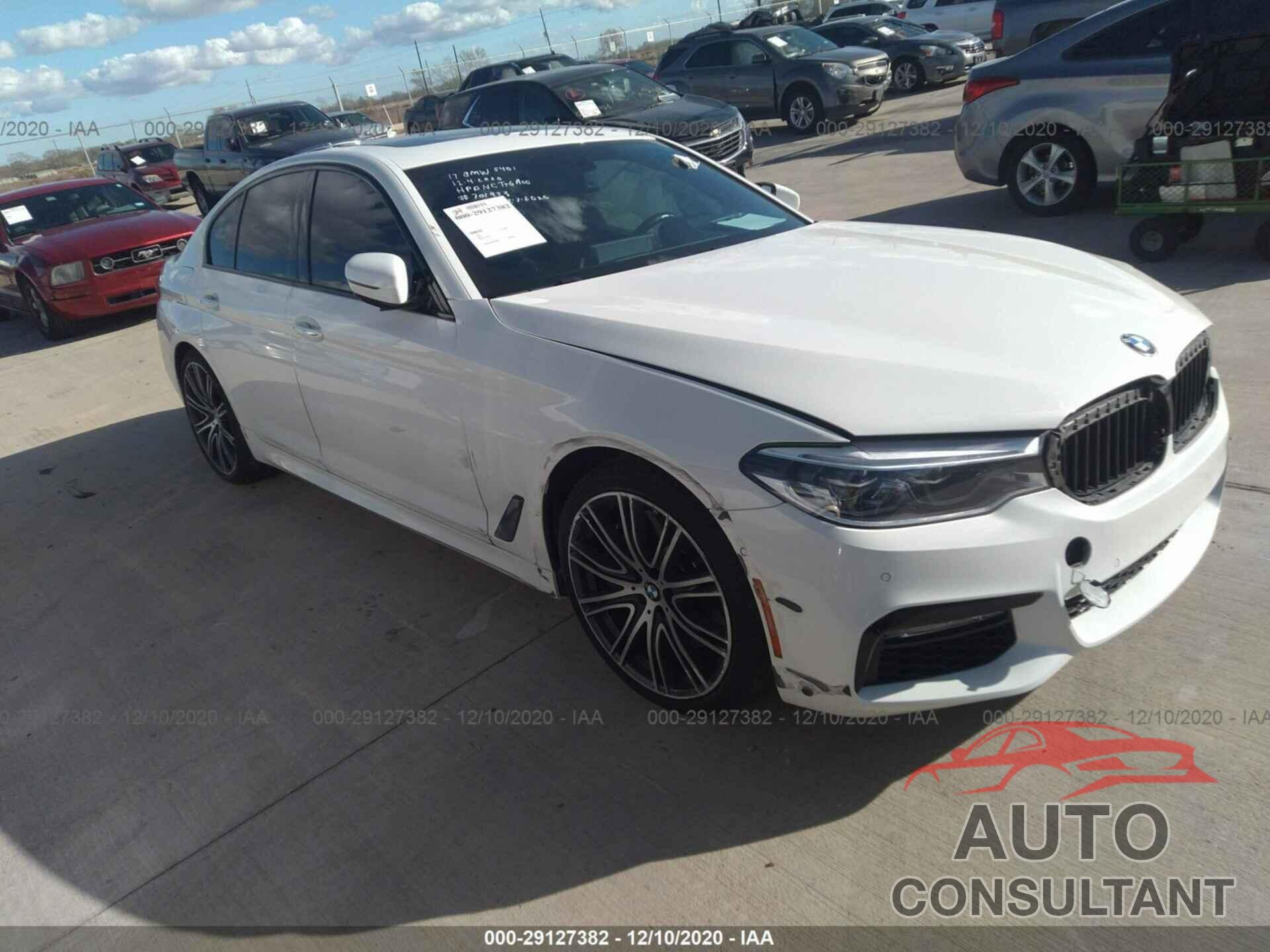 BMW 5 SERIES 2017 - WBAJE5C30HG914662