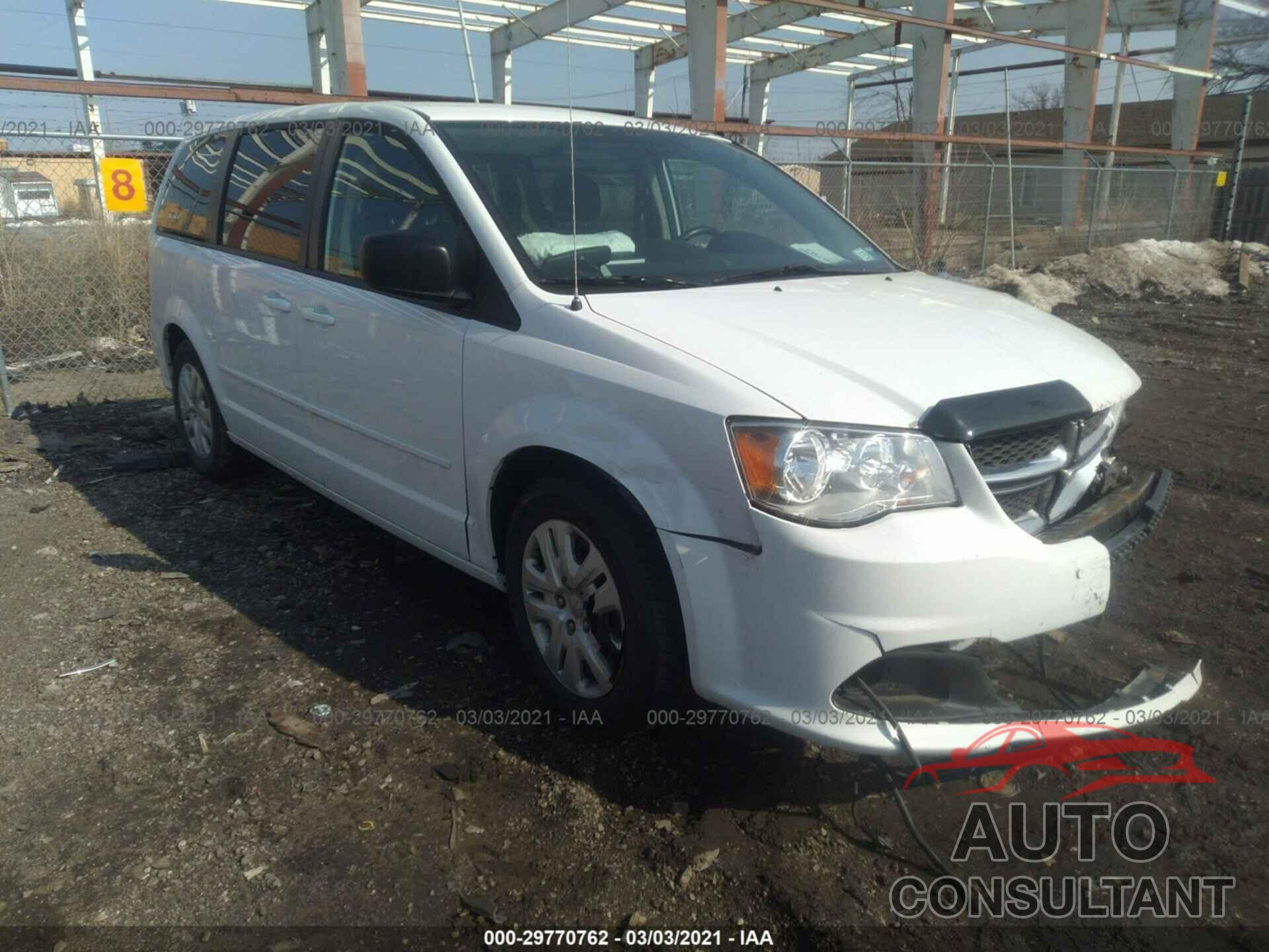 DODGE GRAND CARAVAN 2016 - 2C4RDGBG5GR235573