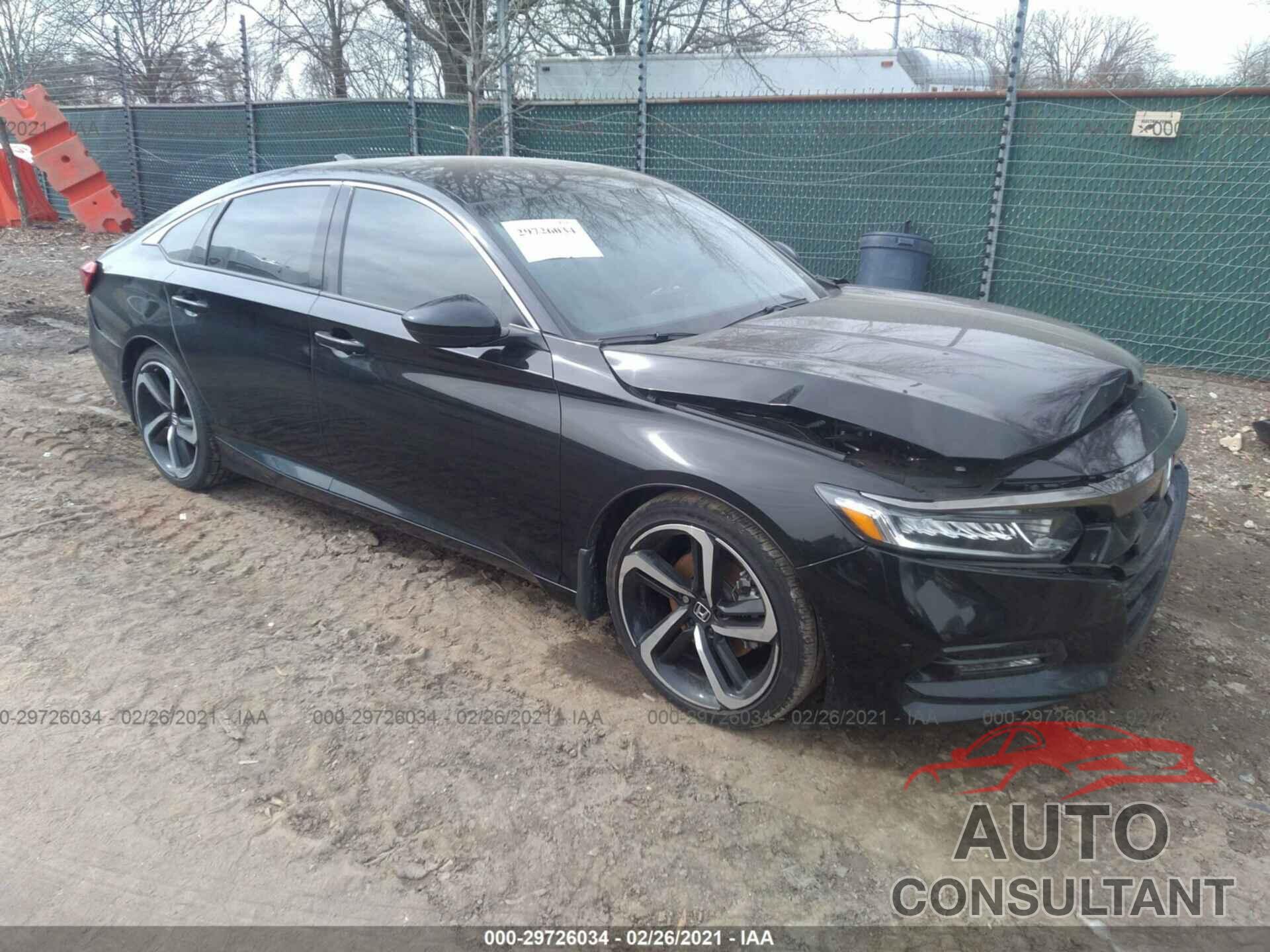 HONDA ACCORD SEDAN 2019 - 1HGCV1F39KA037245