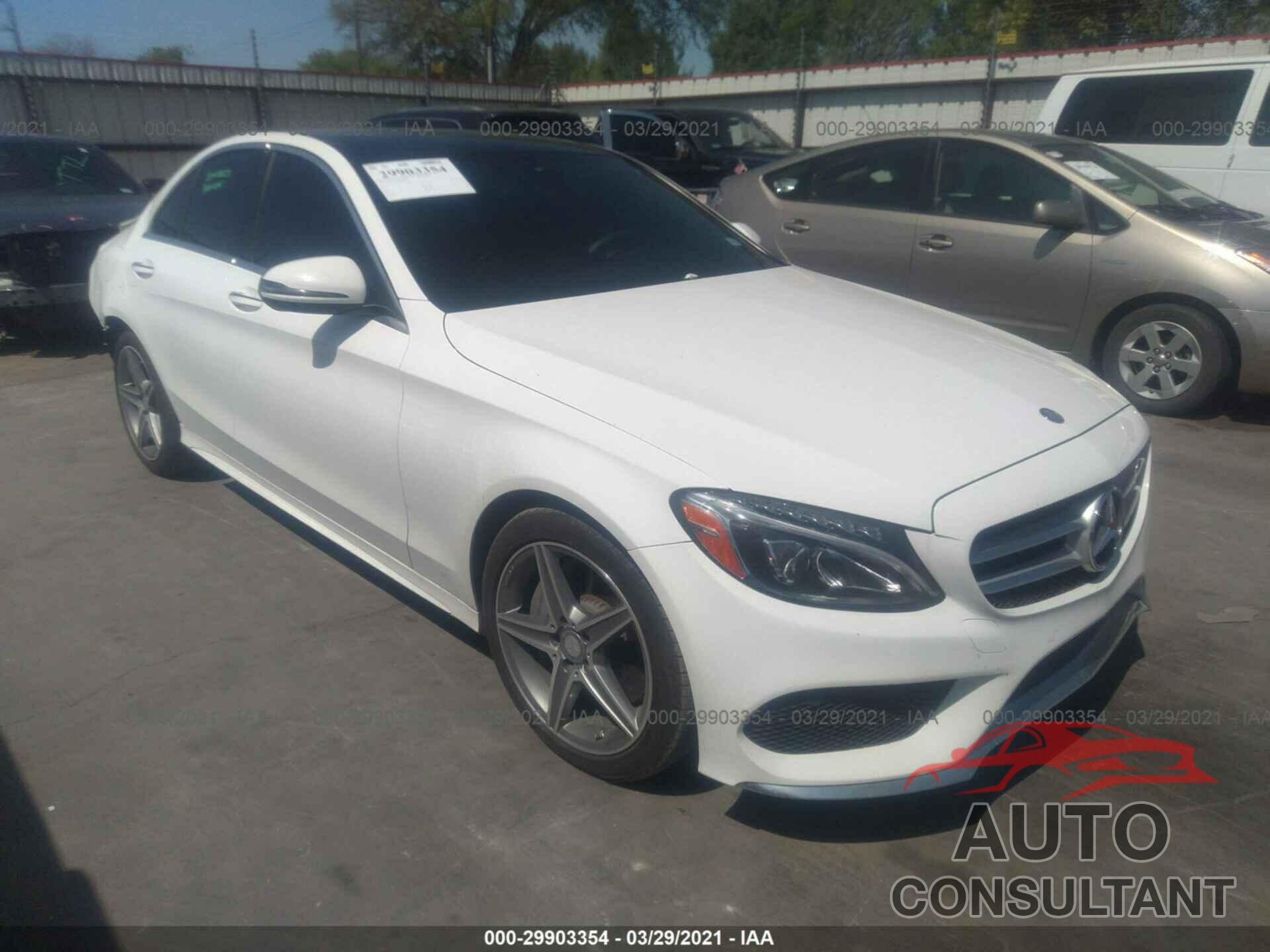 MERCEDES-BENZ C-CLASS 2017 - 55SWF4KB9HU180881