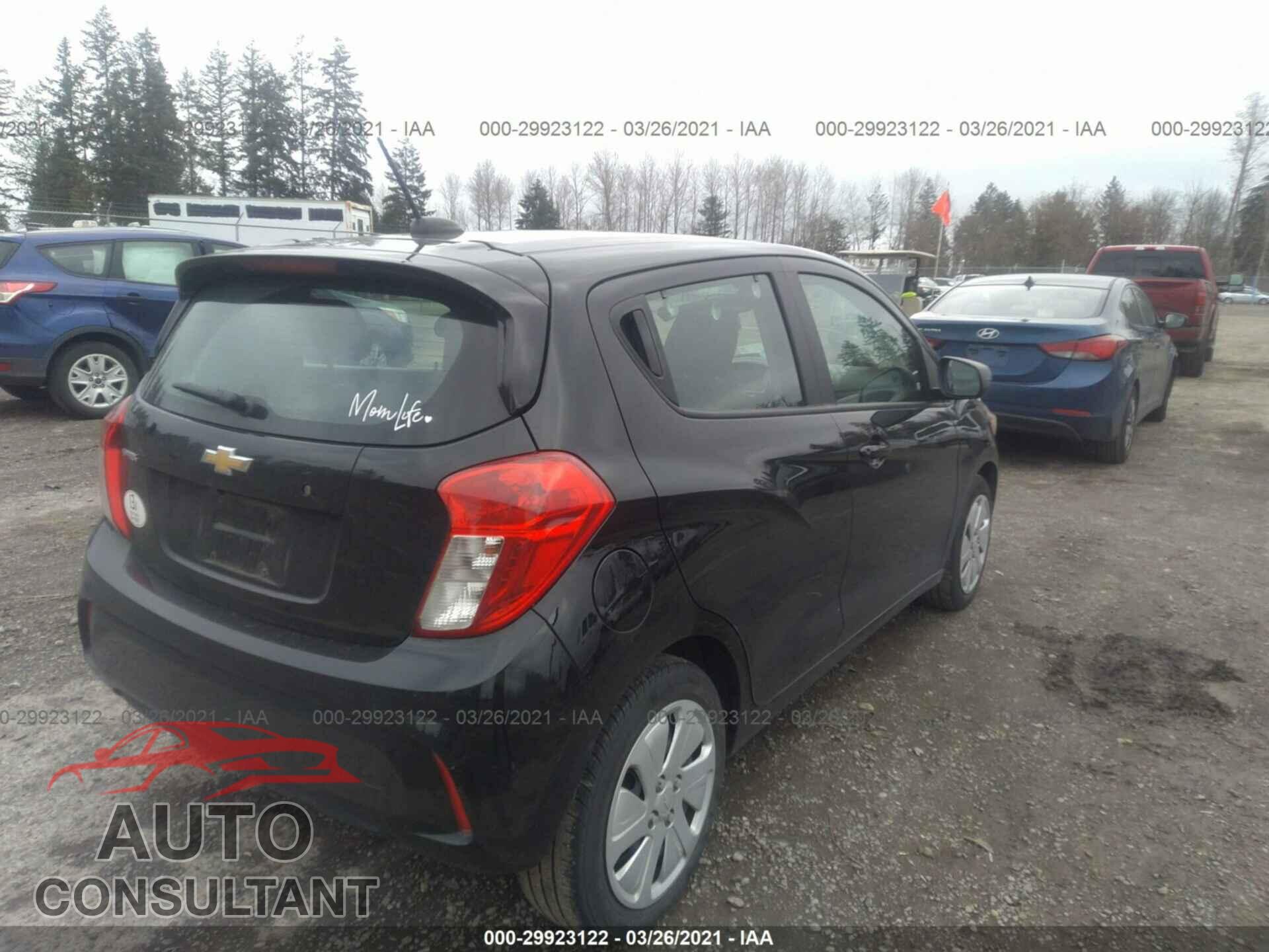 CHEVROLET SPARK 2018 - KL8CB6SA9JC449427