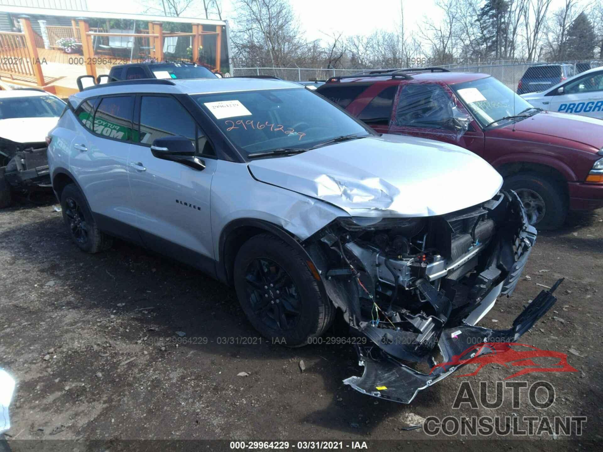 CHEVROLET BLAZER 2021 - 3GNKBHRS2MS535634