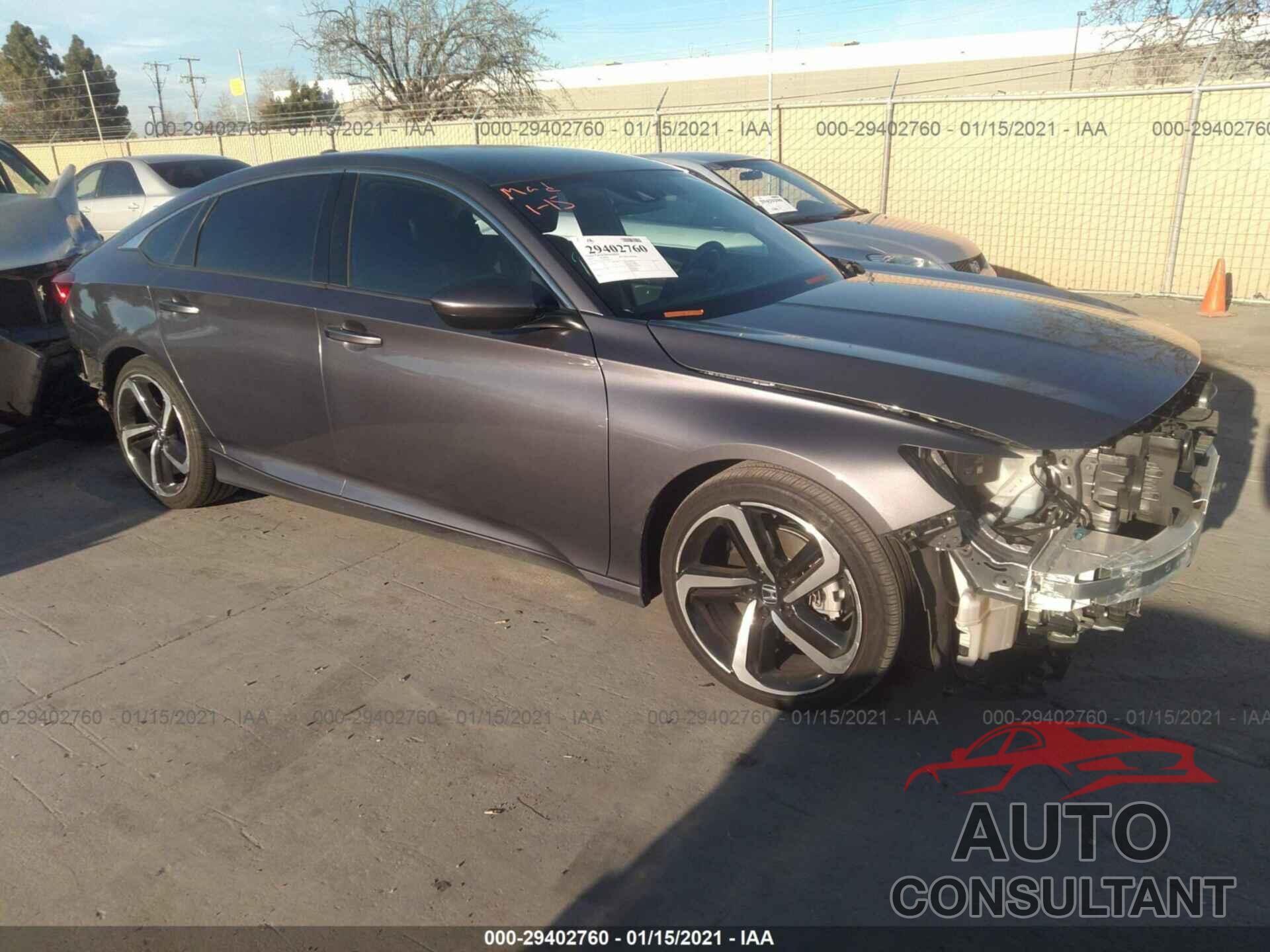 HONDA ACCORD SEDAN 2018 - 1HGCV1F32JA243912