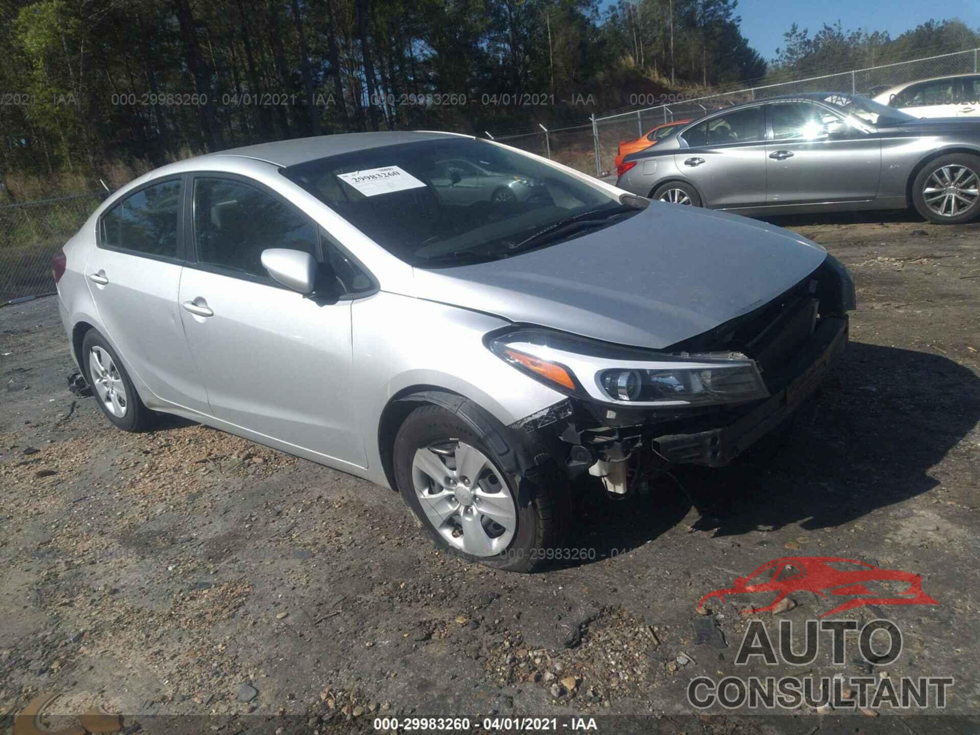 KIA FORTE 2017 - 3KPFK4A78HE043737