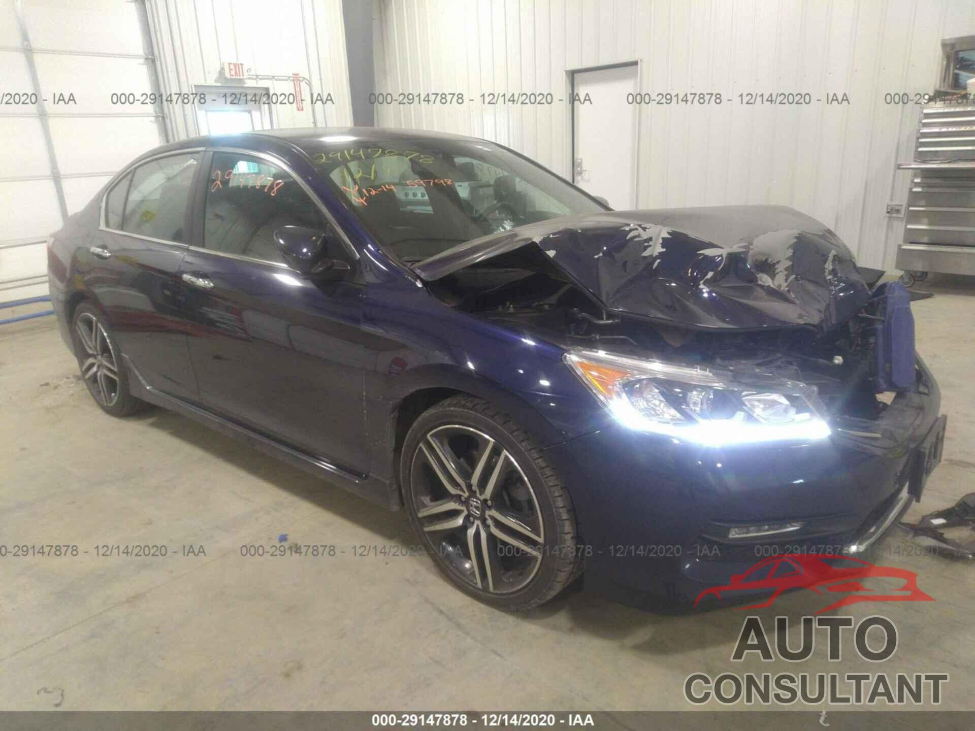 HONDA ACCORD SEDAN 2017 - 1HGCR2F10HA001249