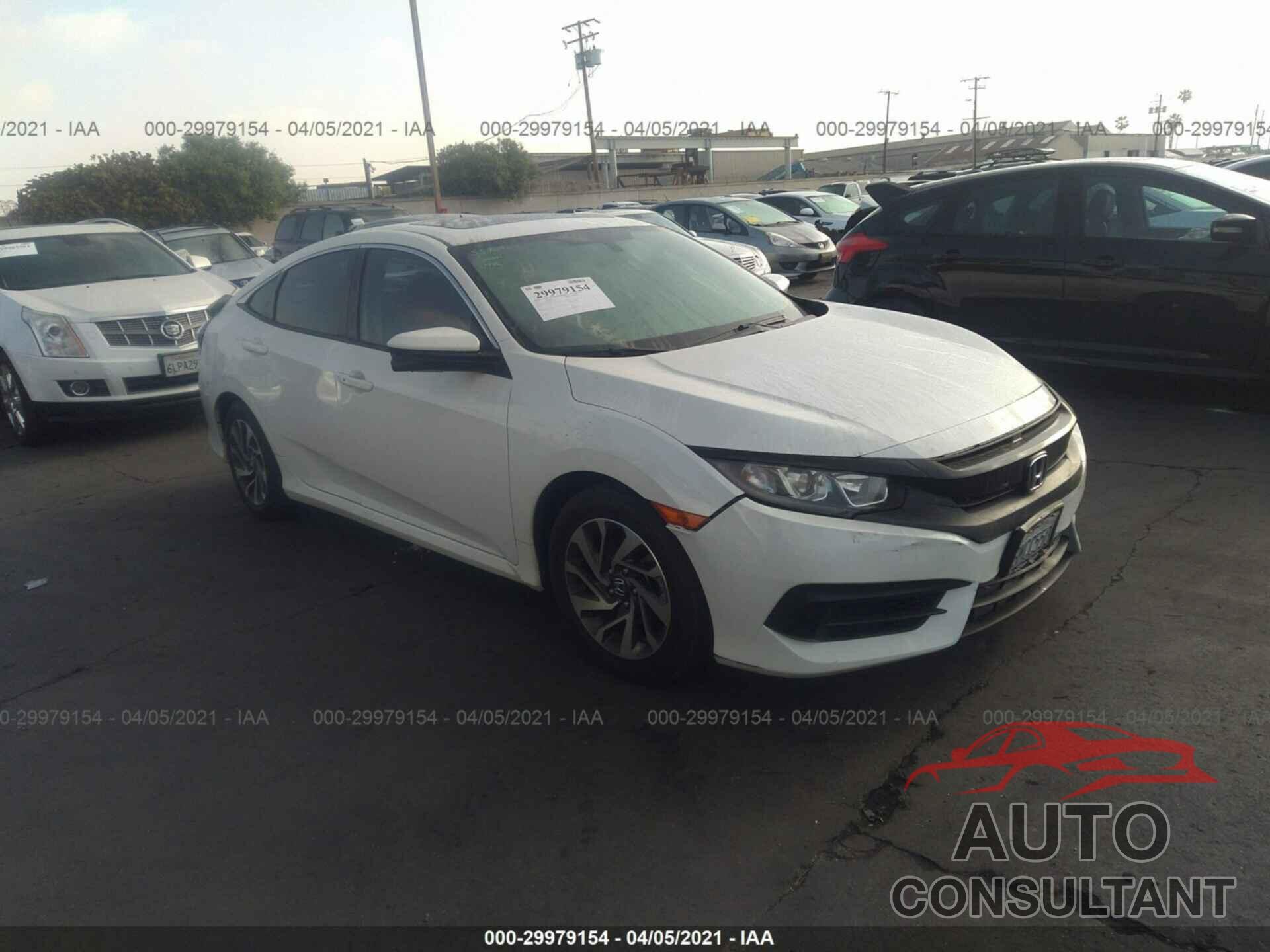 HONDA CIVIC SEDAN 2016 - 19XFC2F75GE058933