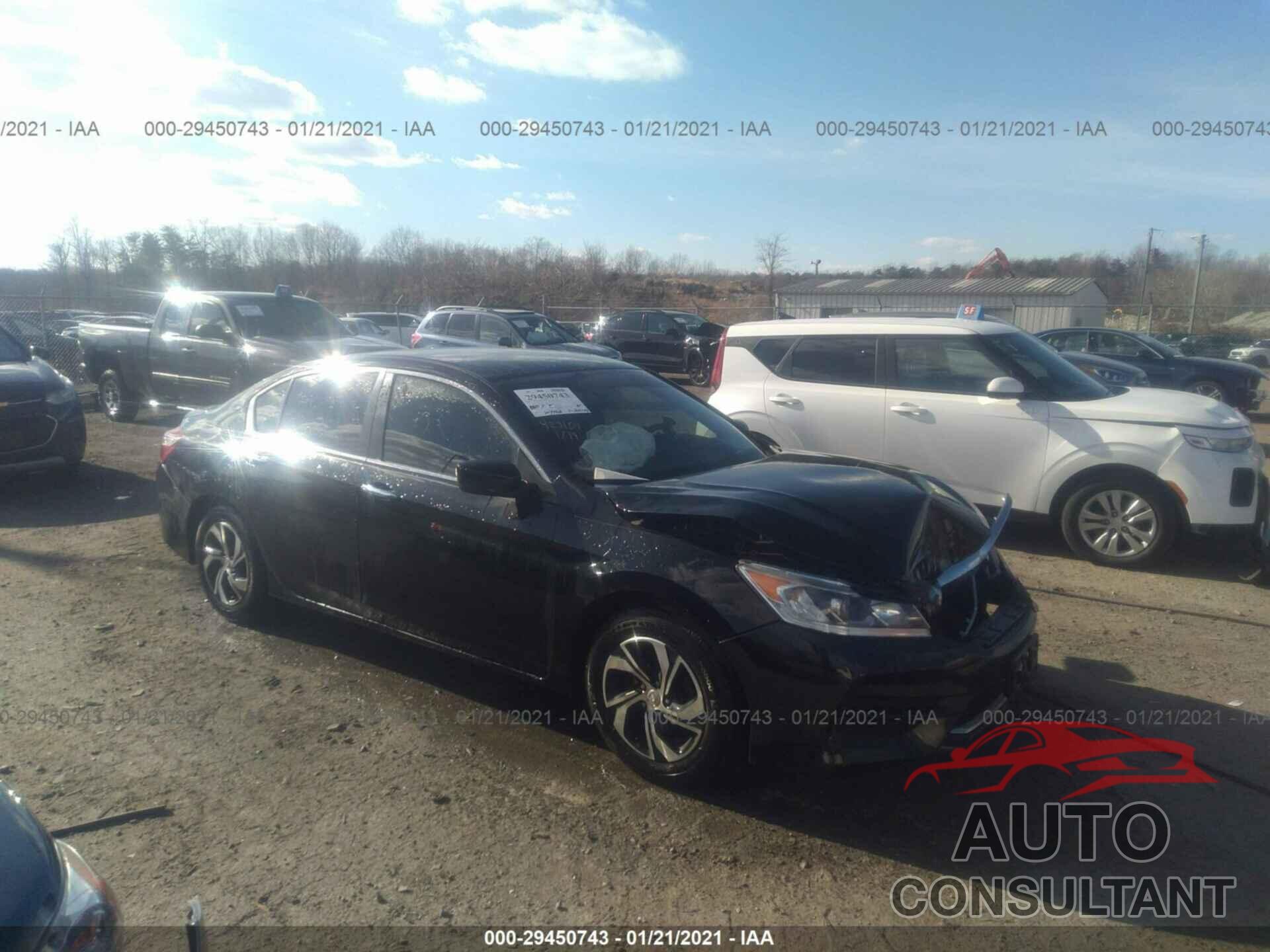 HONDA ACCORD SEDAN 2016 - 1HGCR2F33GA123345