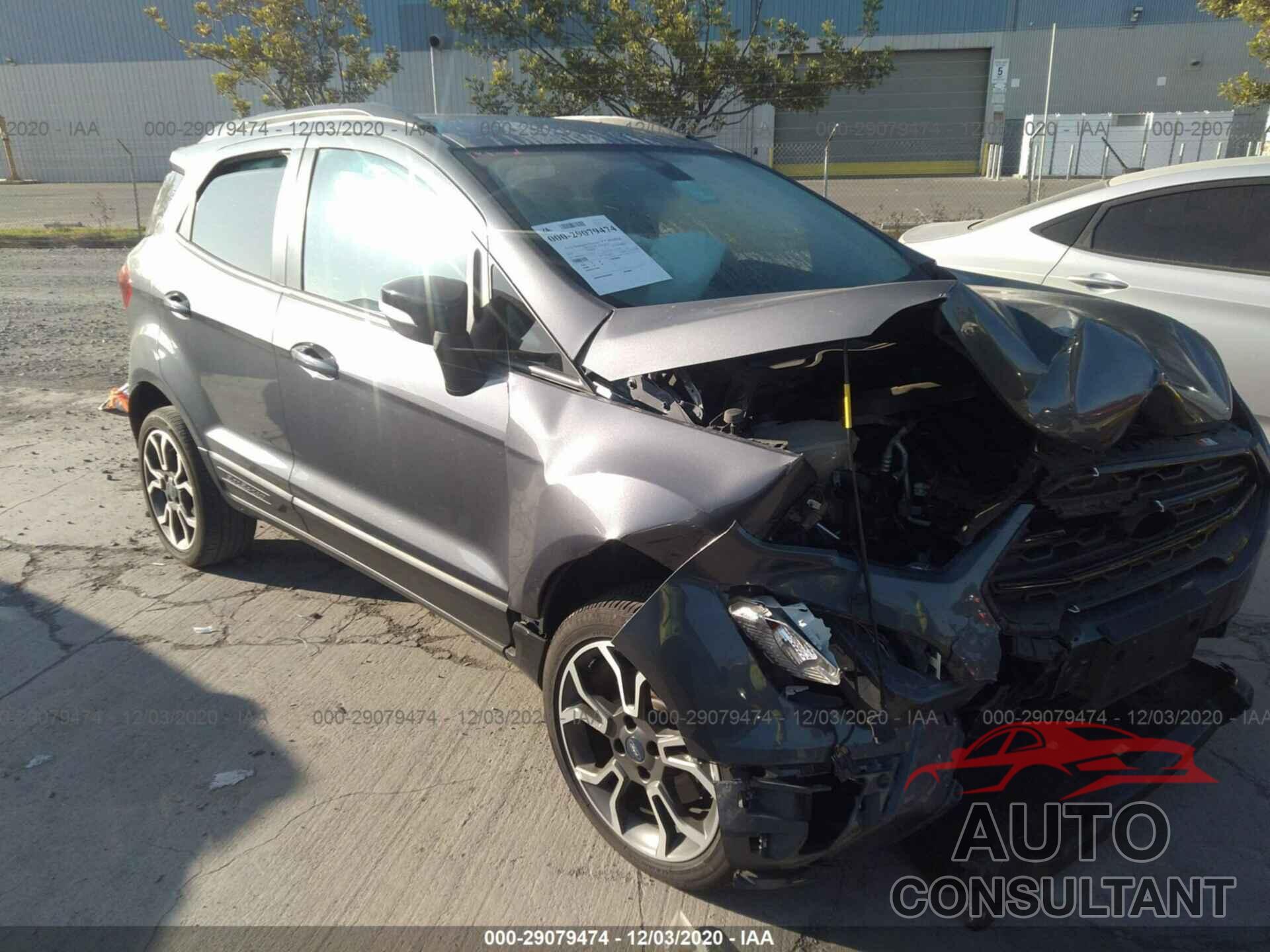 FORD ECOSPORT 2020 - MAJ6S3JL1LC347215