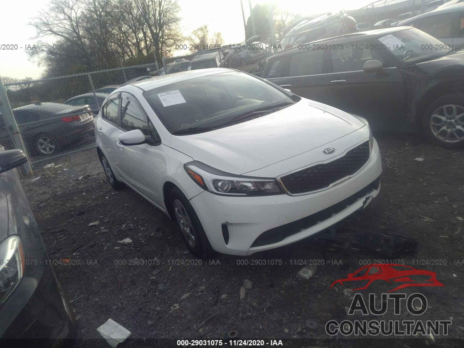 KIA FORTE 2017 - 3KPFK4A7XHE142902