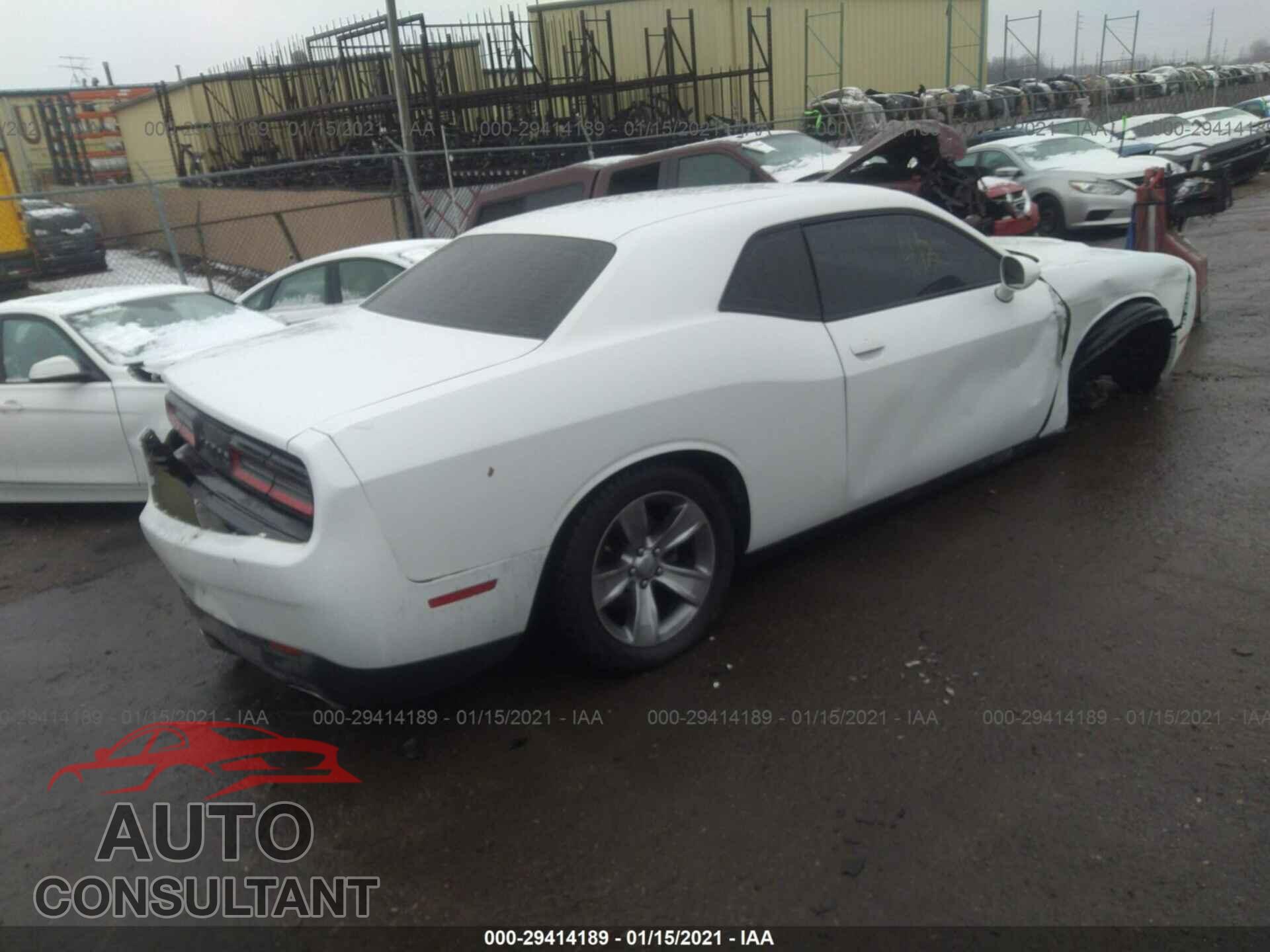 DODGE CHALLENGER 2016 - 2C3CDZAG9GH280349