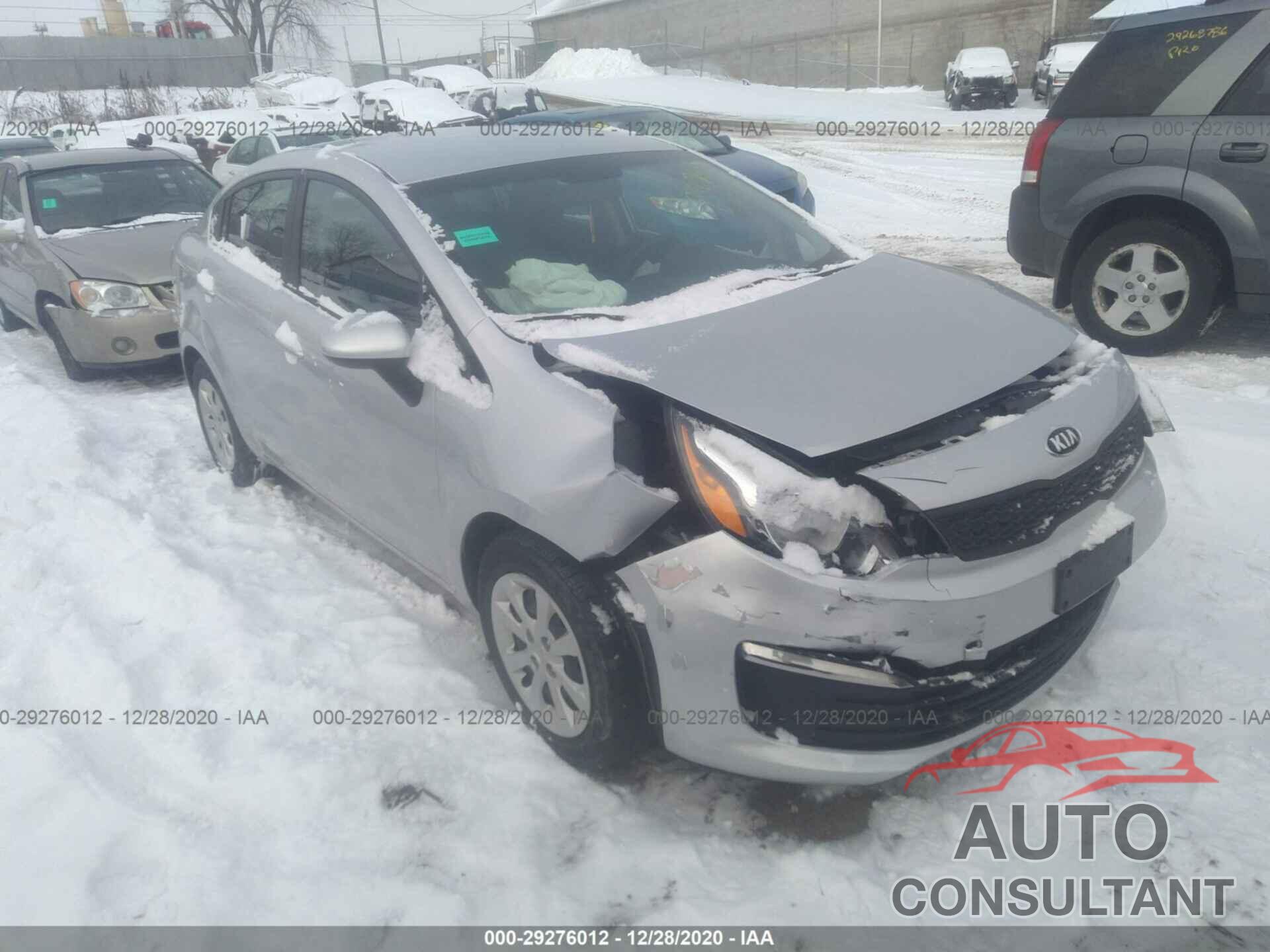 KIA RIO 2017 - KNADM4A32H6051303