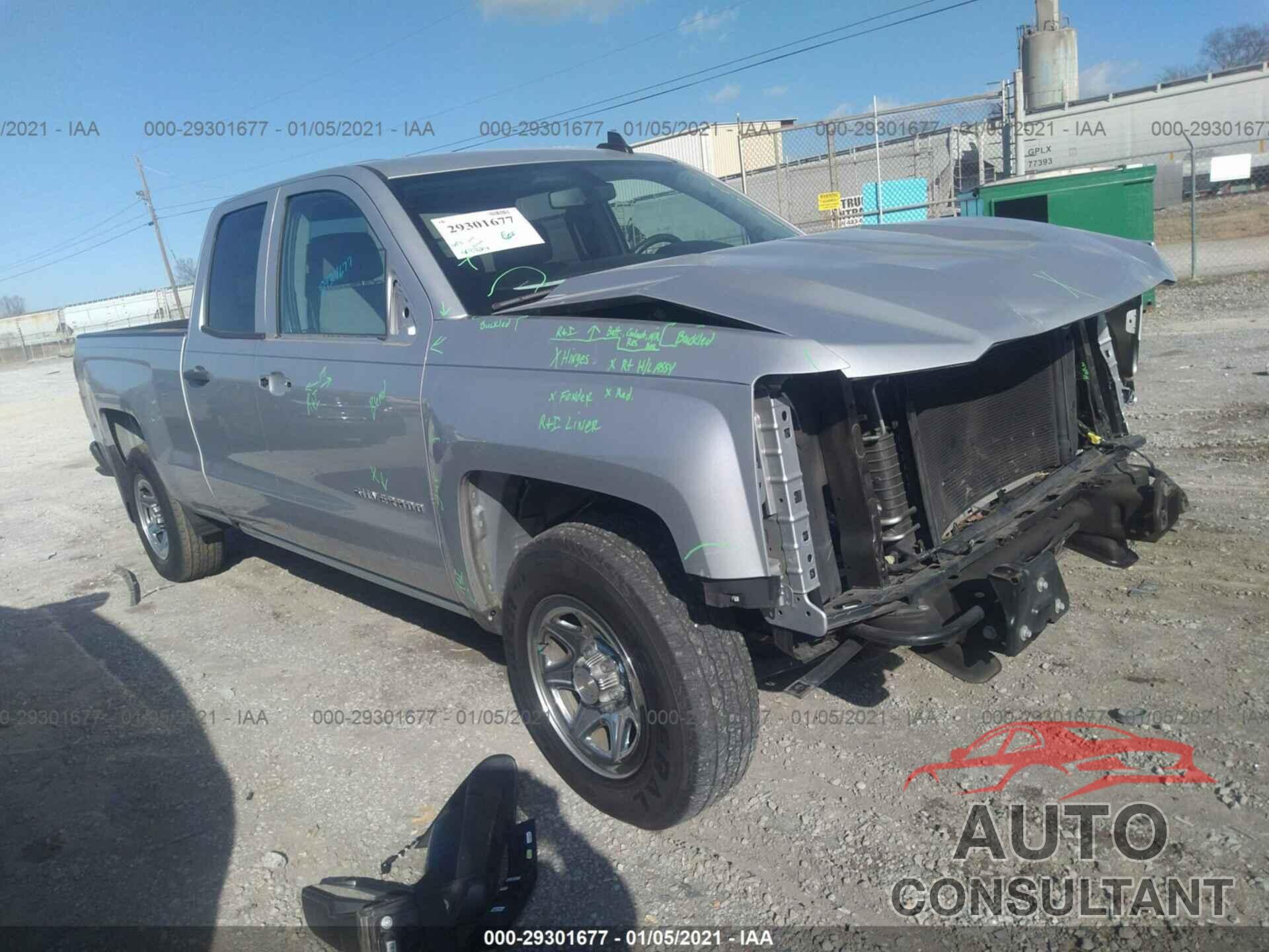 CHEVROLET SILVERADO 1500 2017 - 1GCRCNEC1HZ358939