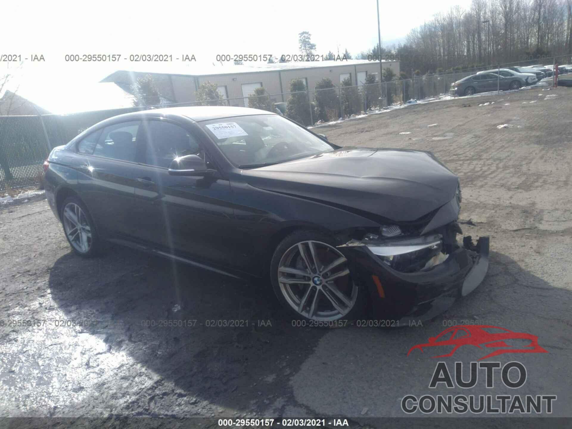 BMW 4 SERIES 2019 - WBA4J3C53KBL06802